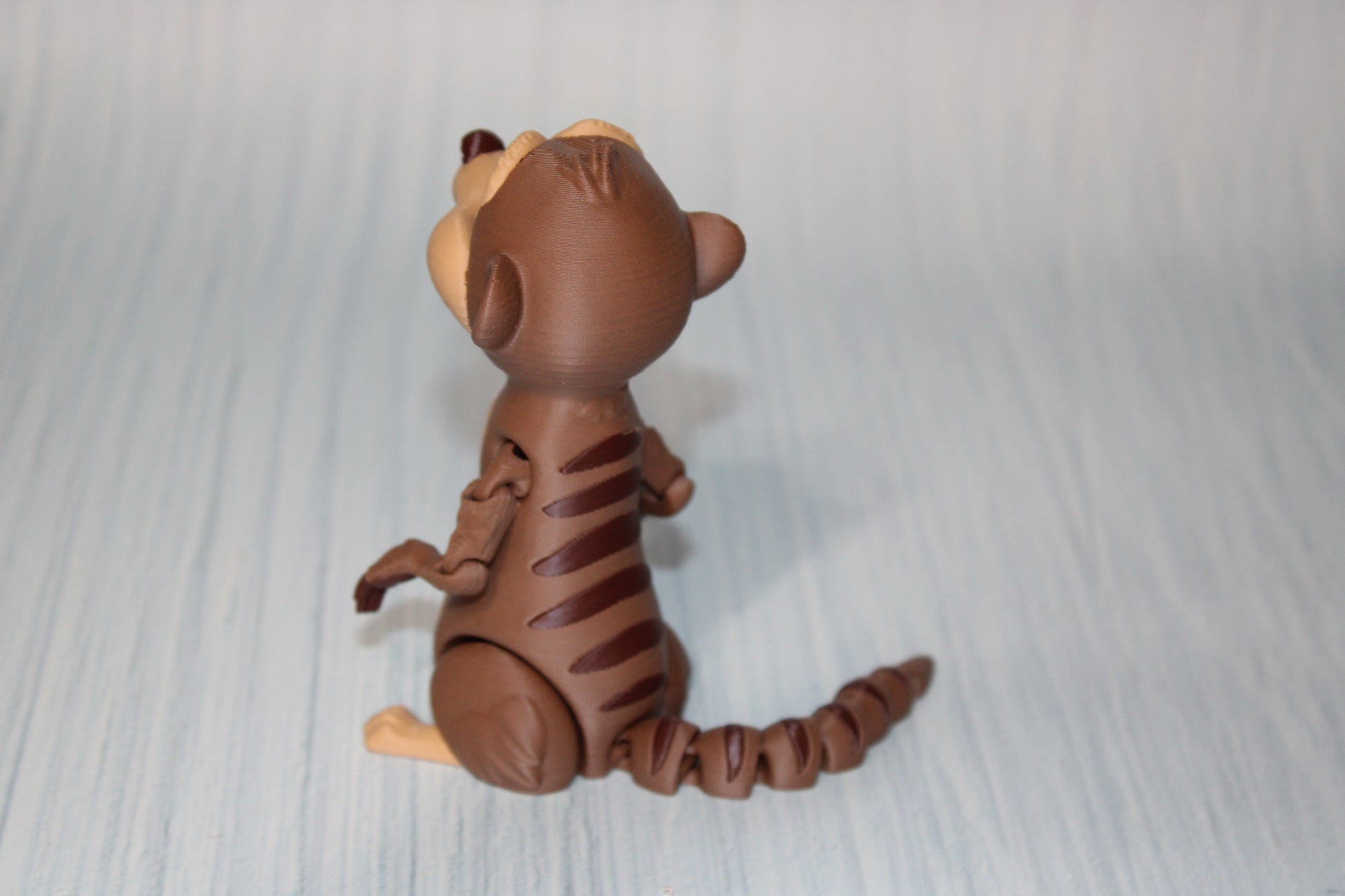 Meercat 3D Printed Articulated Figurine 3.75" tall - Wonderland 3D Printing 