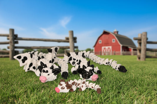 Cow Dragon 3d printed - Wonderland 3D Printing 