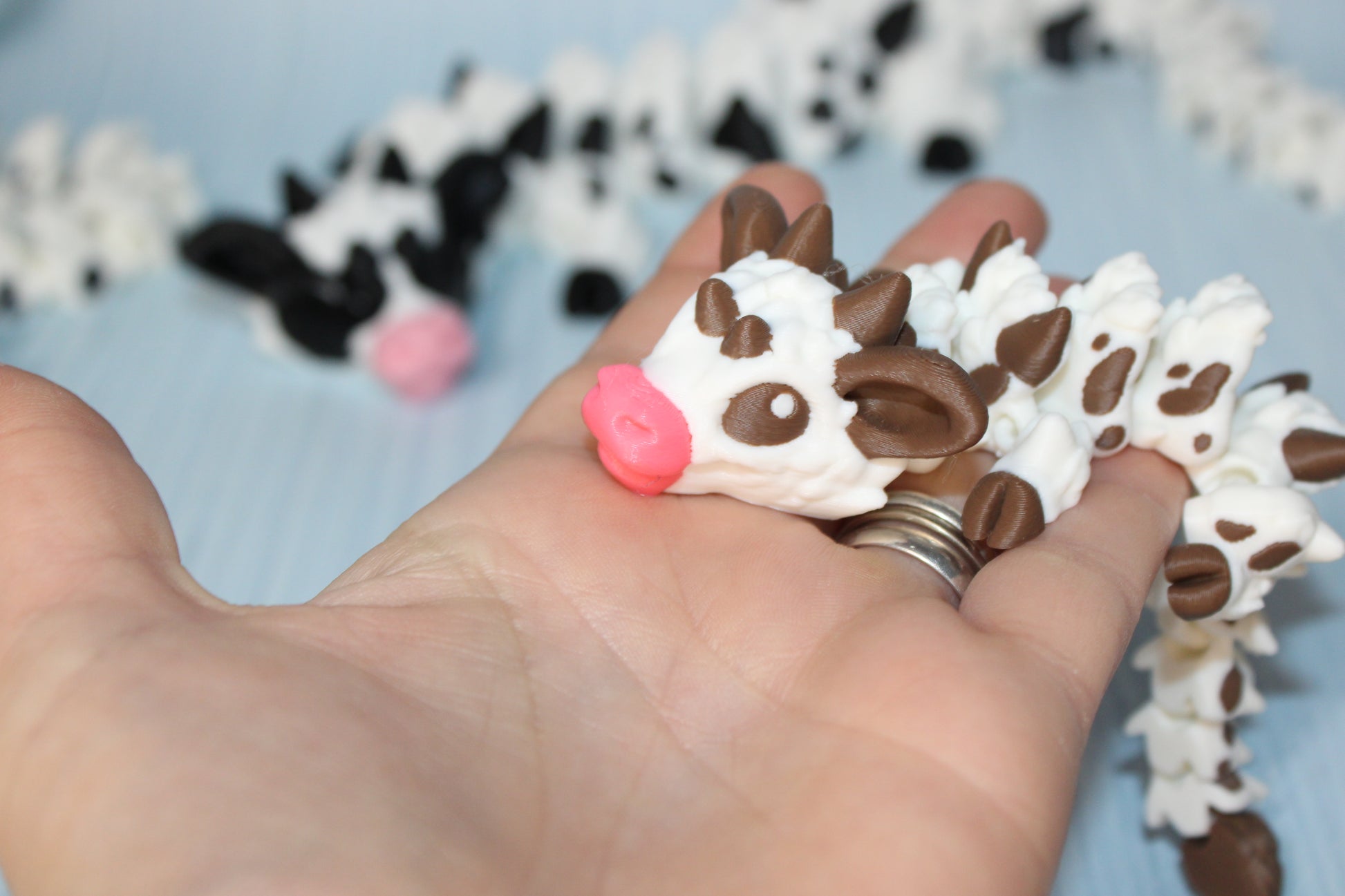 Cow Dragon 3d printed - Wonderland 3D Printing 
