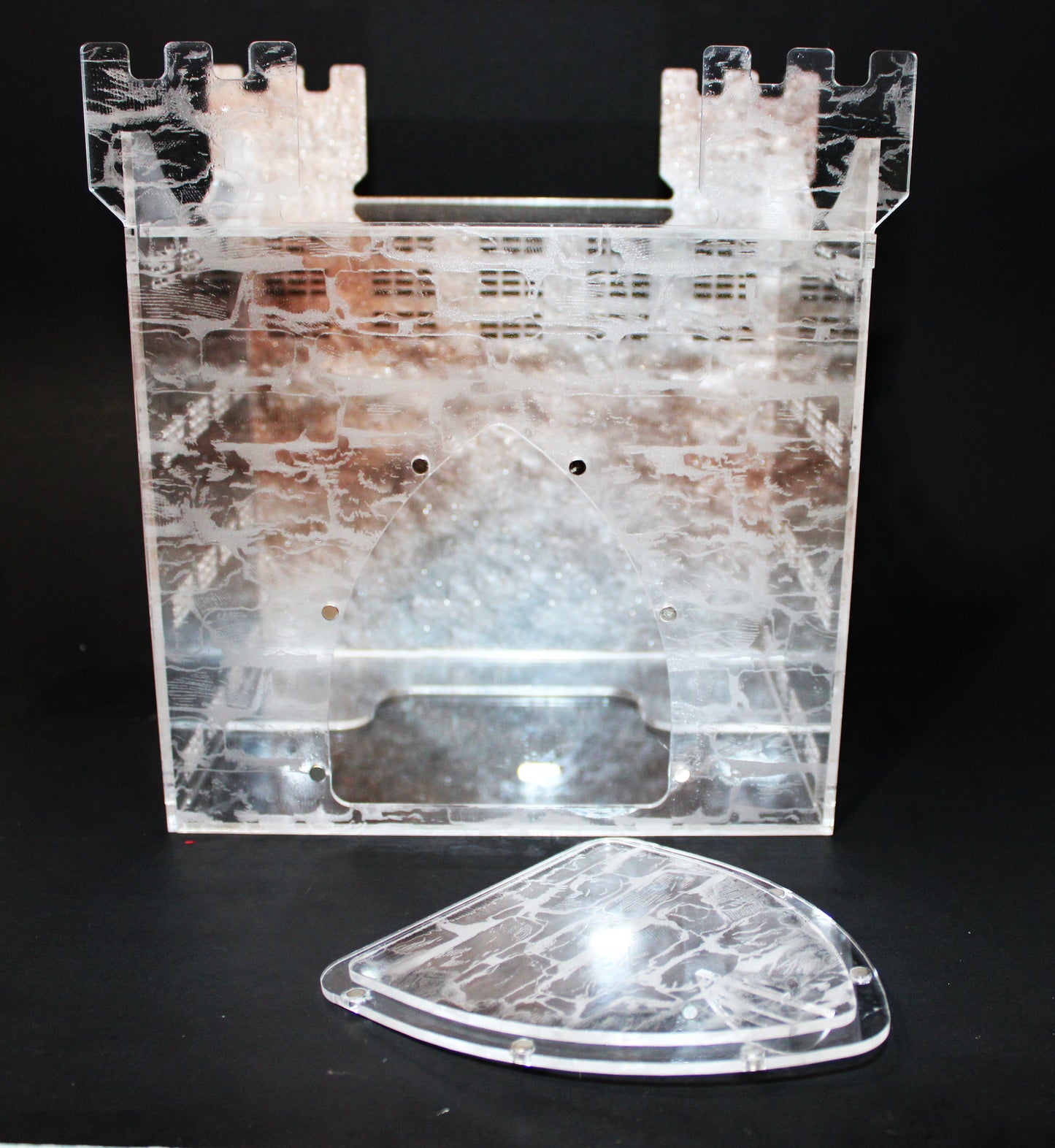 Custom Jumping Spider Enclosure Castle 9x8x6" - Wonderland 3D Printing 