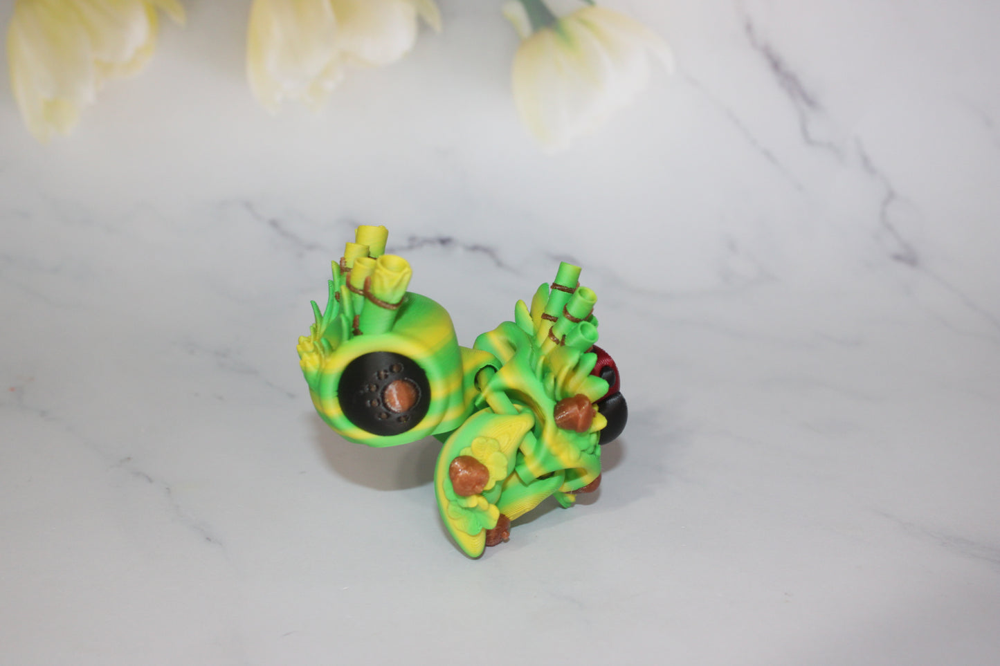 Luck Turtle  3.5 inches Articulated 3d Printed Figurine