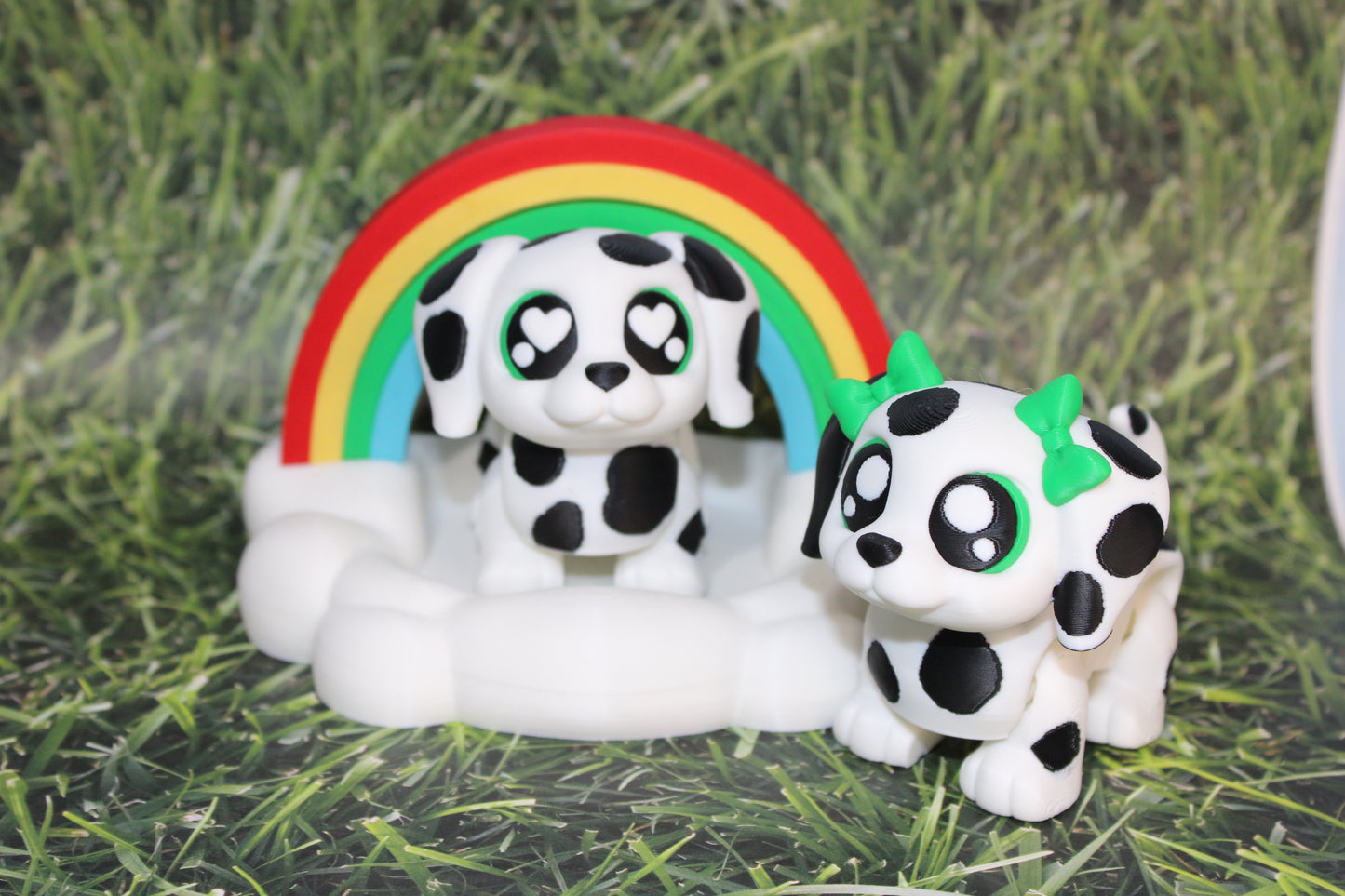 Dalmatians with Rainbow cloud - Wonderland 3D Printing 