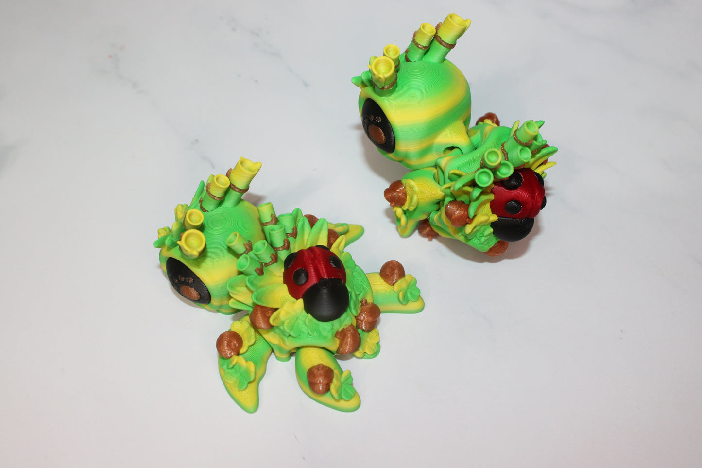Luck Turtle  3.5 inches Articulated 3d Printed Figurine