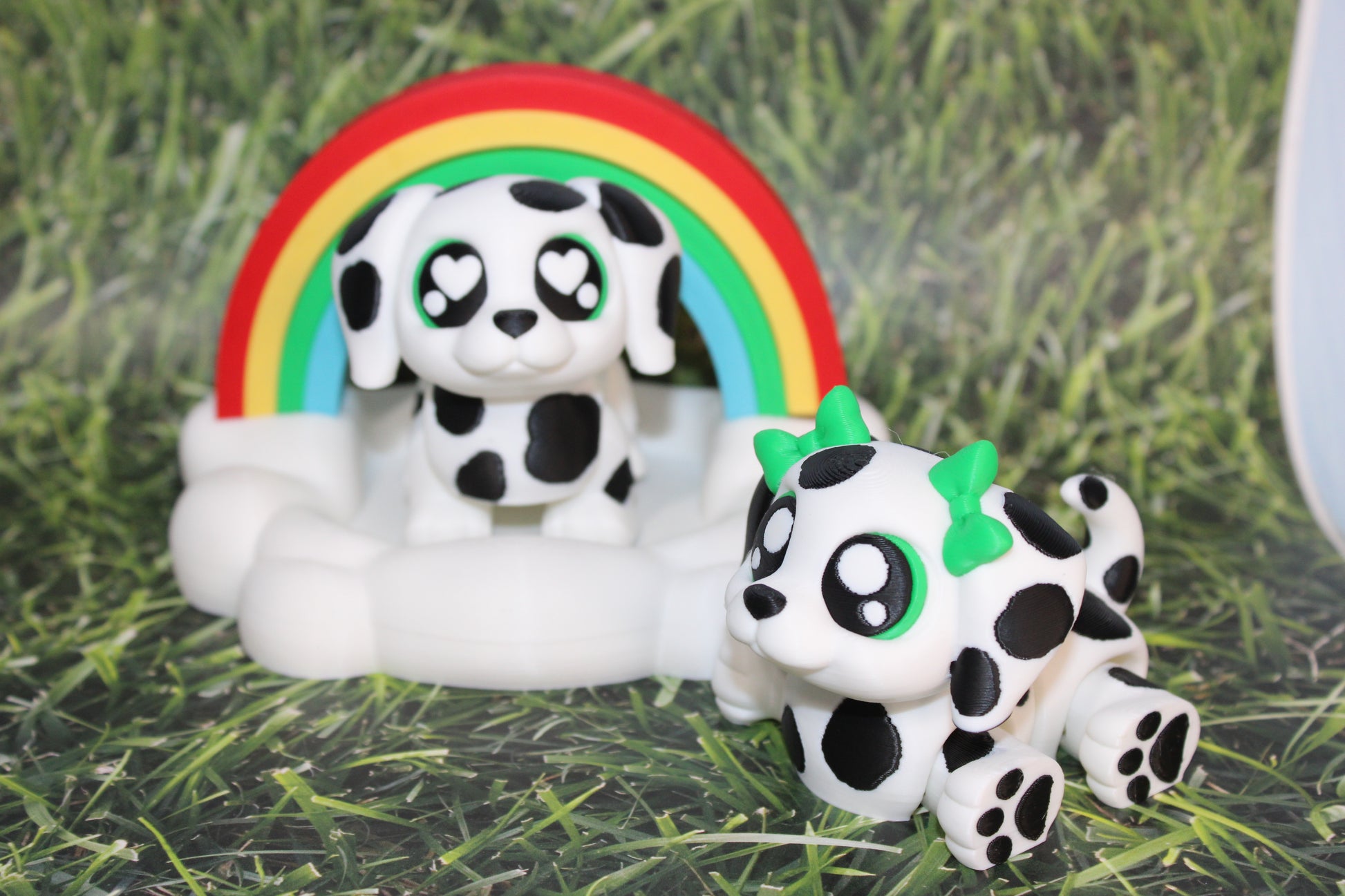 Dalmatians with Rainbow cloud - Wonderland 3D Printing 