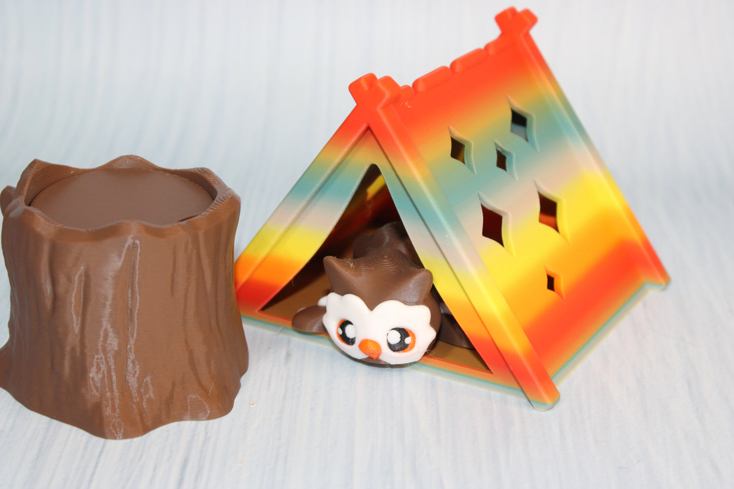 Owls in Tents - Wonderland 3D Printing 