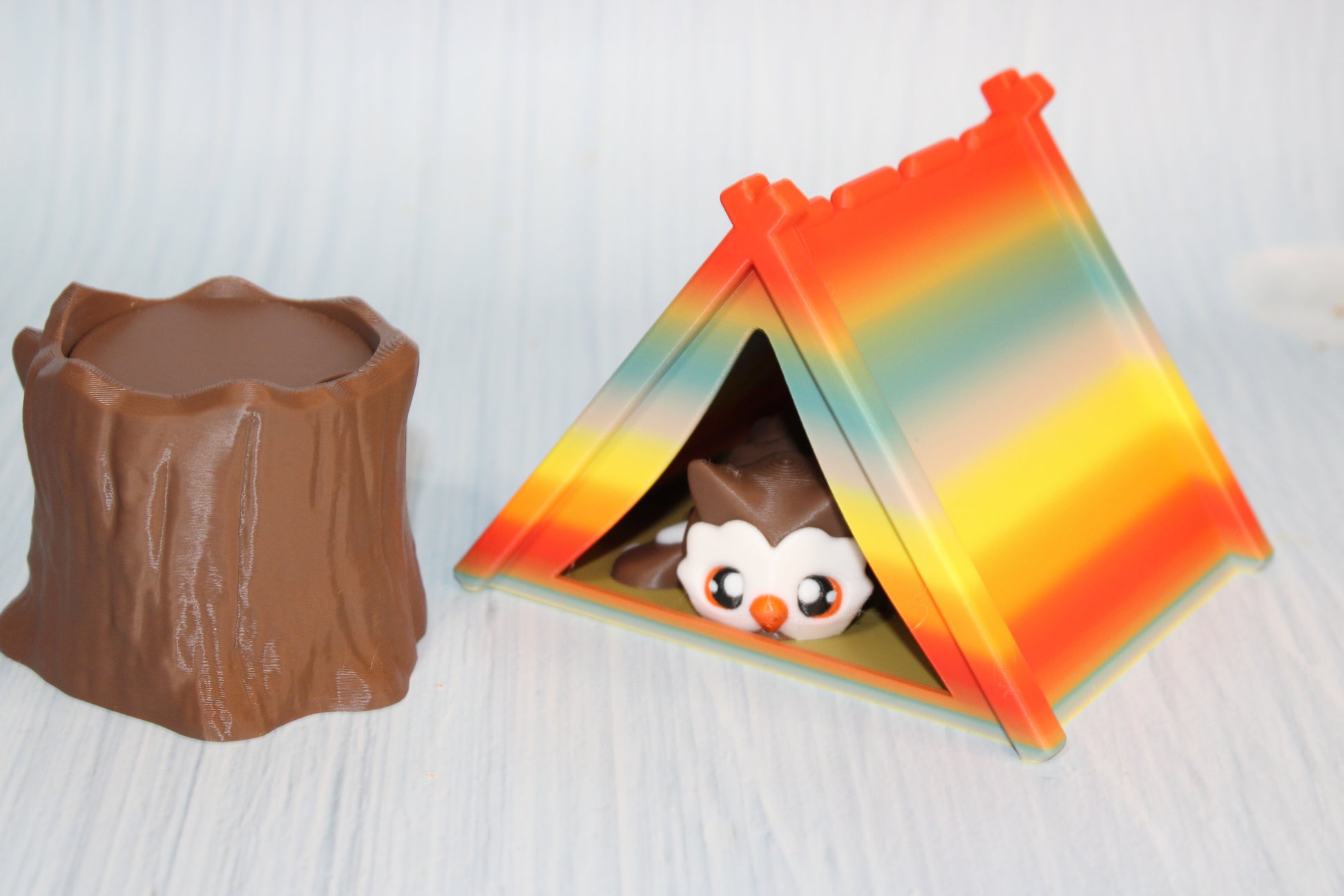 Owls in Tents - Wonderland 3D Printing 