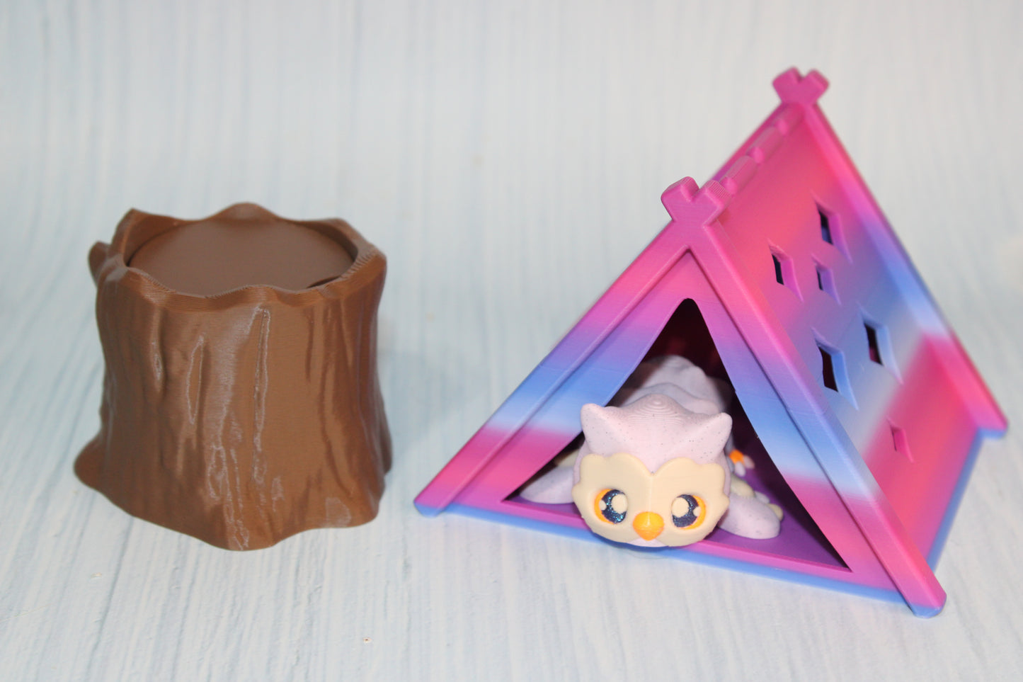 Owls in Tents - Wonderland 3D Printing 