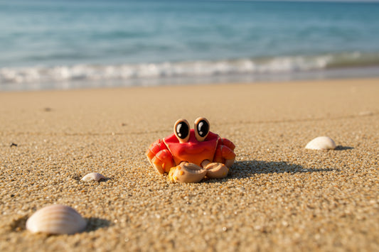 Tiny Crab 2"-3d printed - Wonderland 3D Printing 