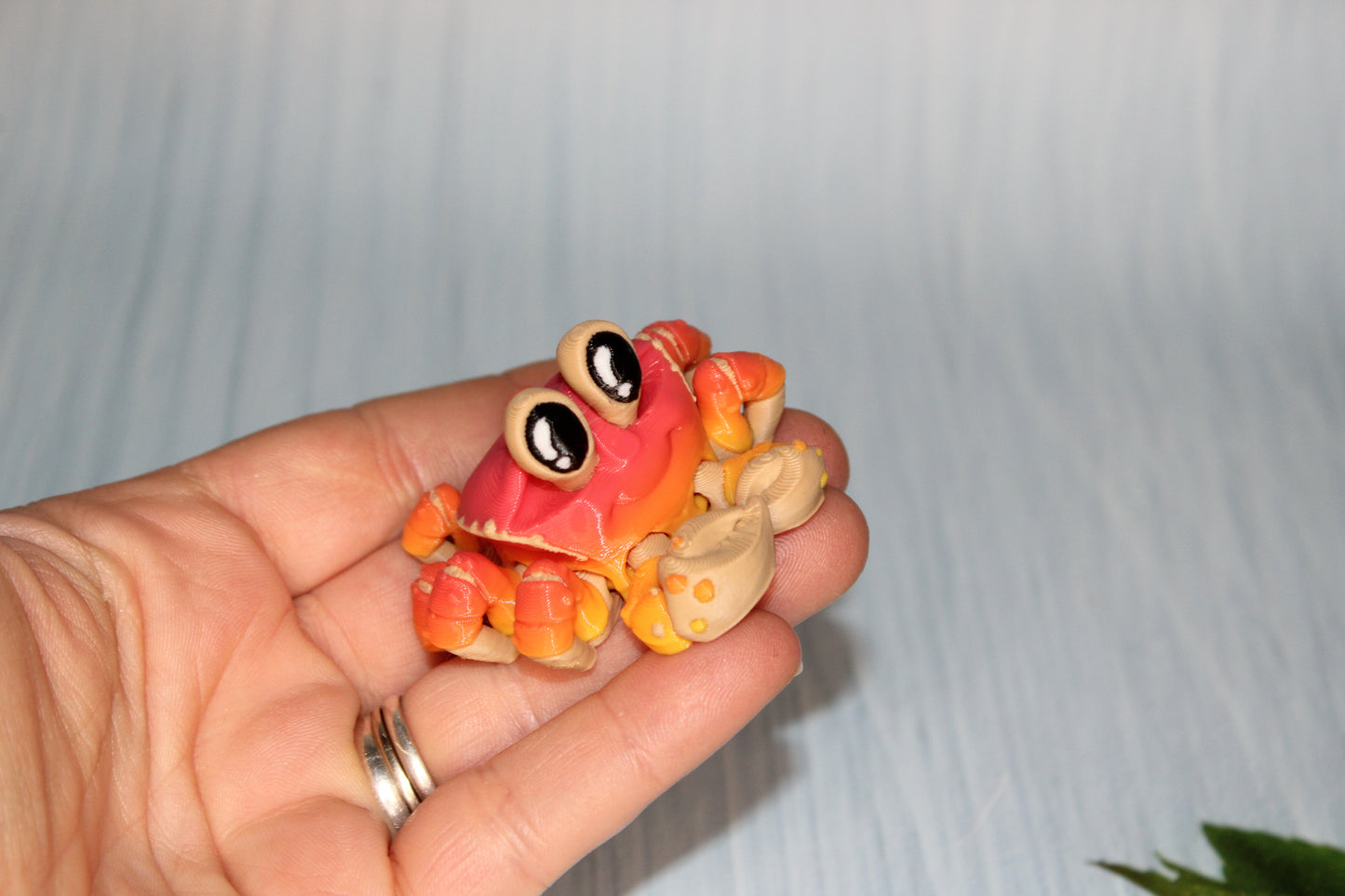 Tiny Crab 2"-3d printed - Wonderland 3D Printing 