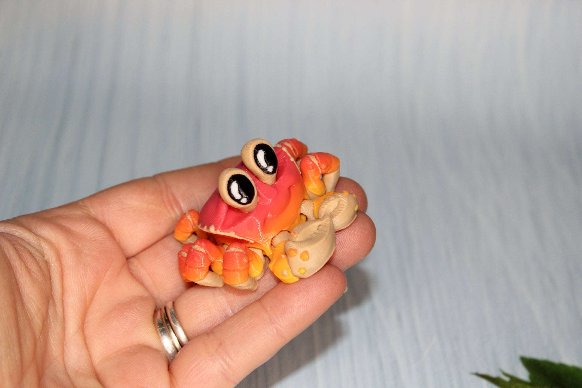 Tiny Crab 2"-3d printed - Wonderland 3D Printing 
