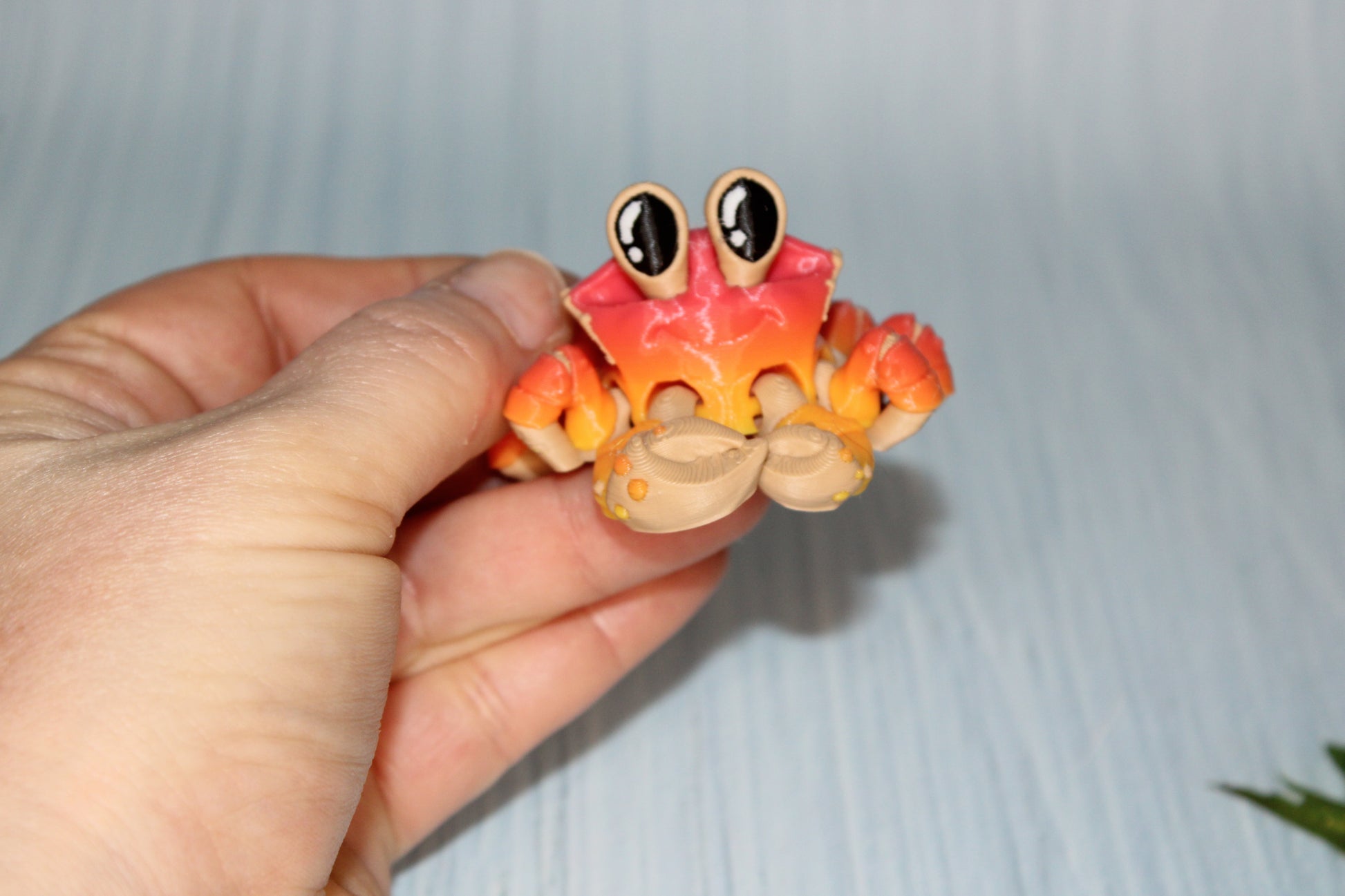 Tiny Crab 2"-3d printed - Wonderland 3D Printing 