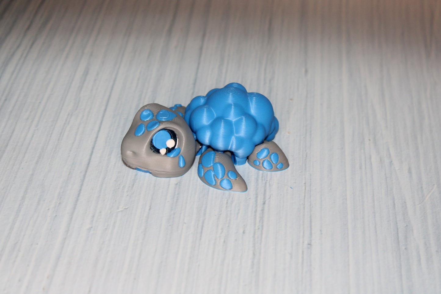 Emotional Turtles Articulated 3d Printed Figurine - Wonderland 3D Printing 