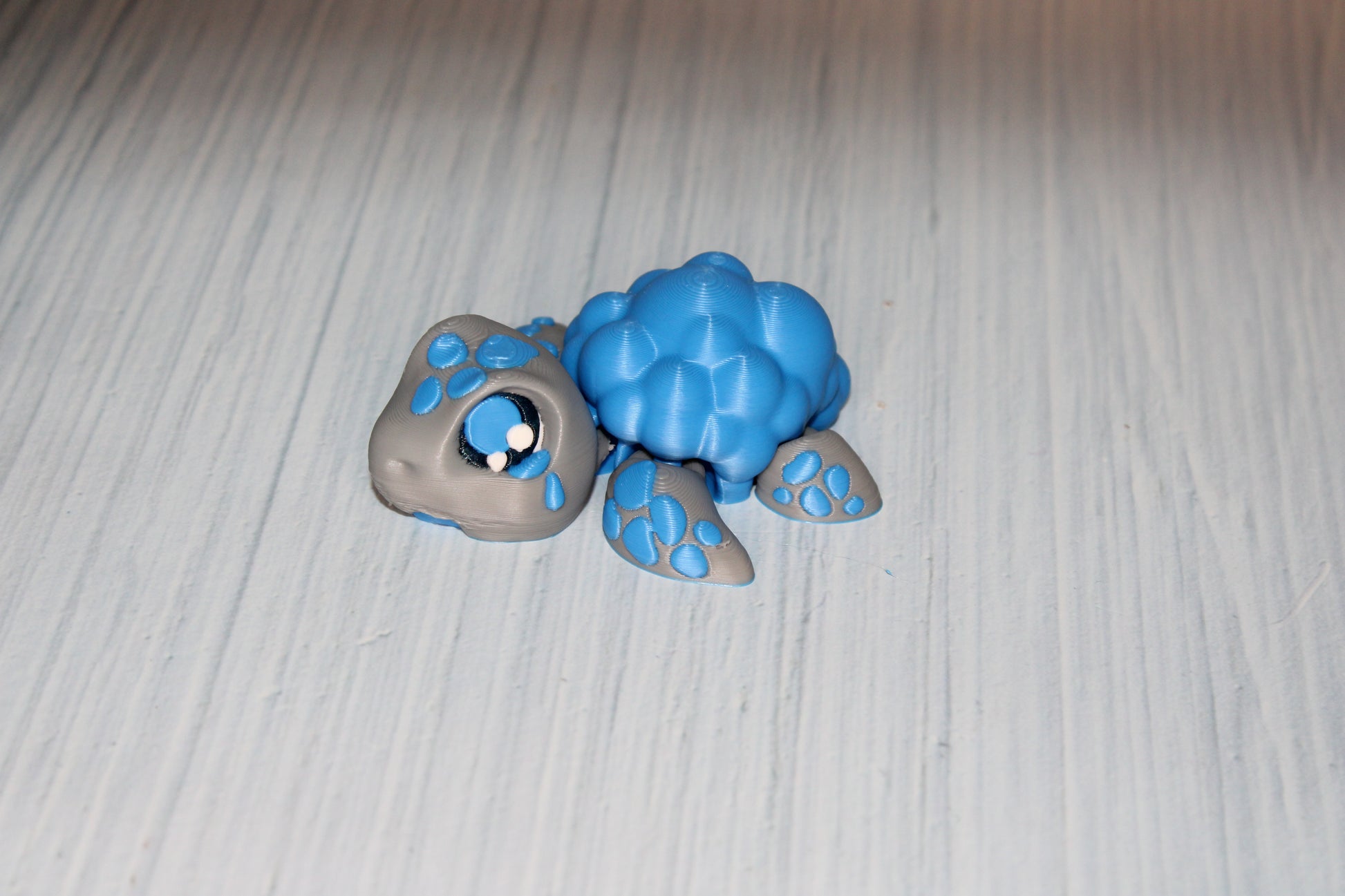 Emotional Turtles Articulated 3d Printed Figurine - Wonderland 3D Printing 