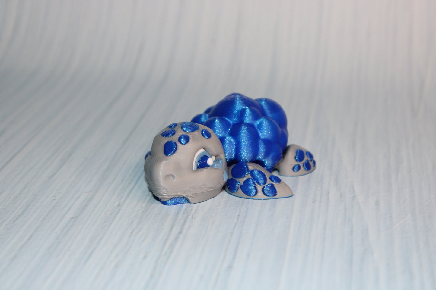 Emotional Turtles Articulated 3d Printed Figurine - Wonderland 3D Printing 