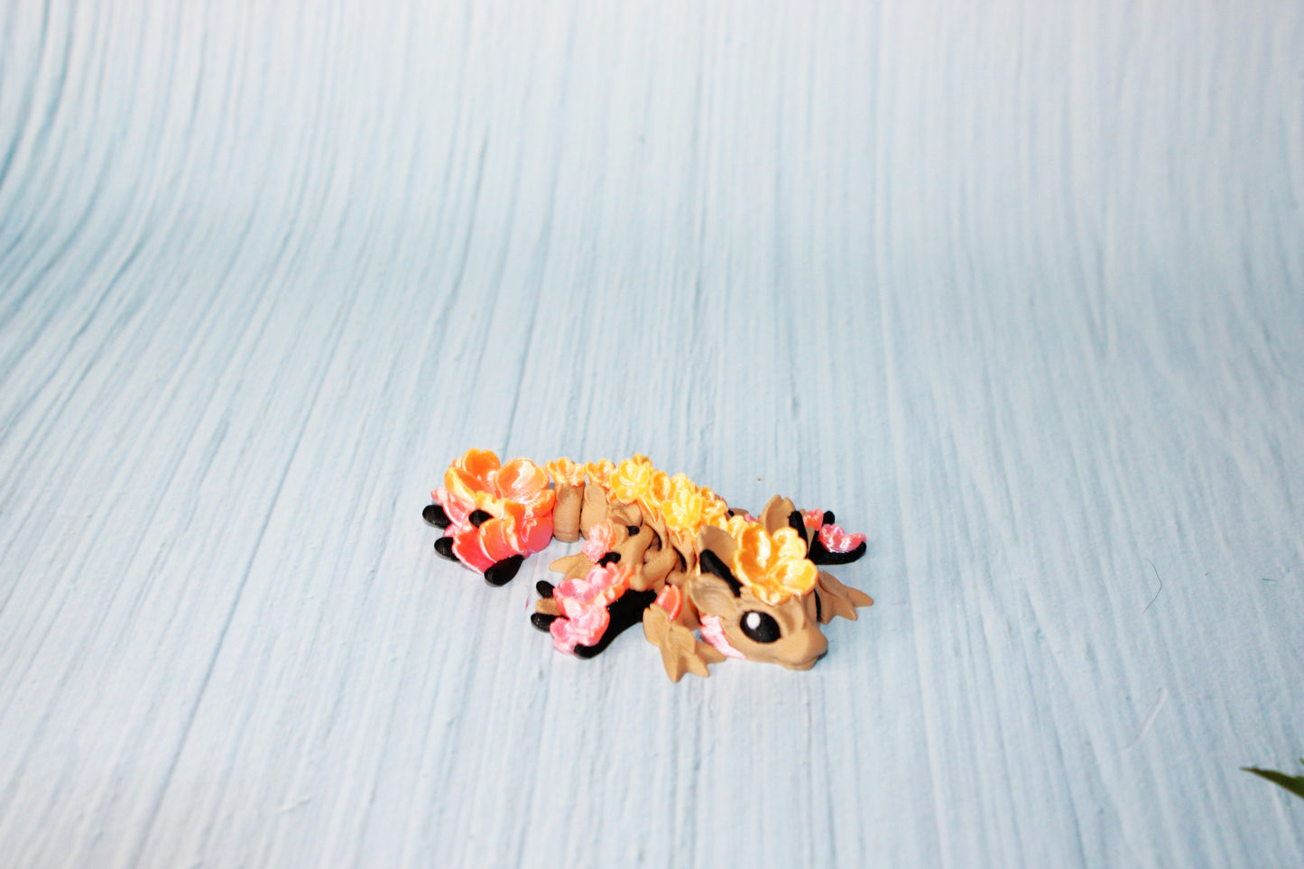 Tiny Cherry Blossom Dragon 4"Long - Wonderland 3D Printing 