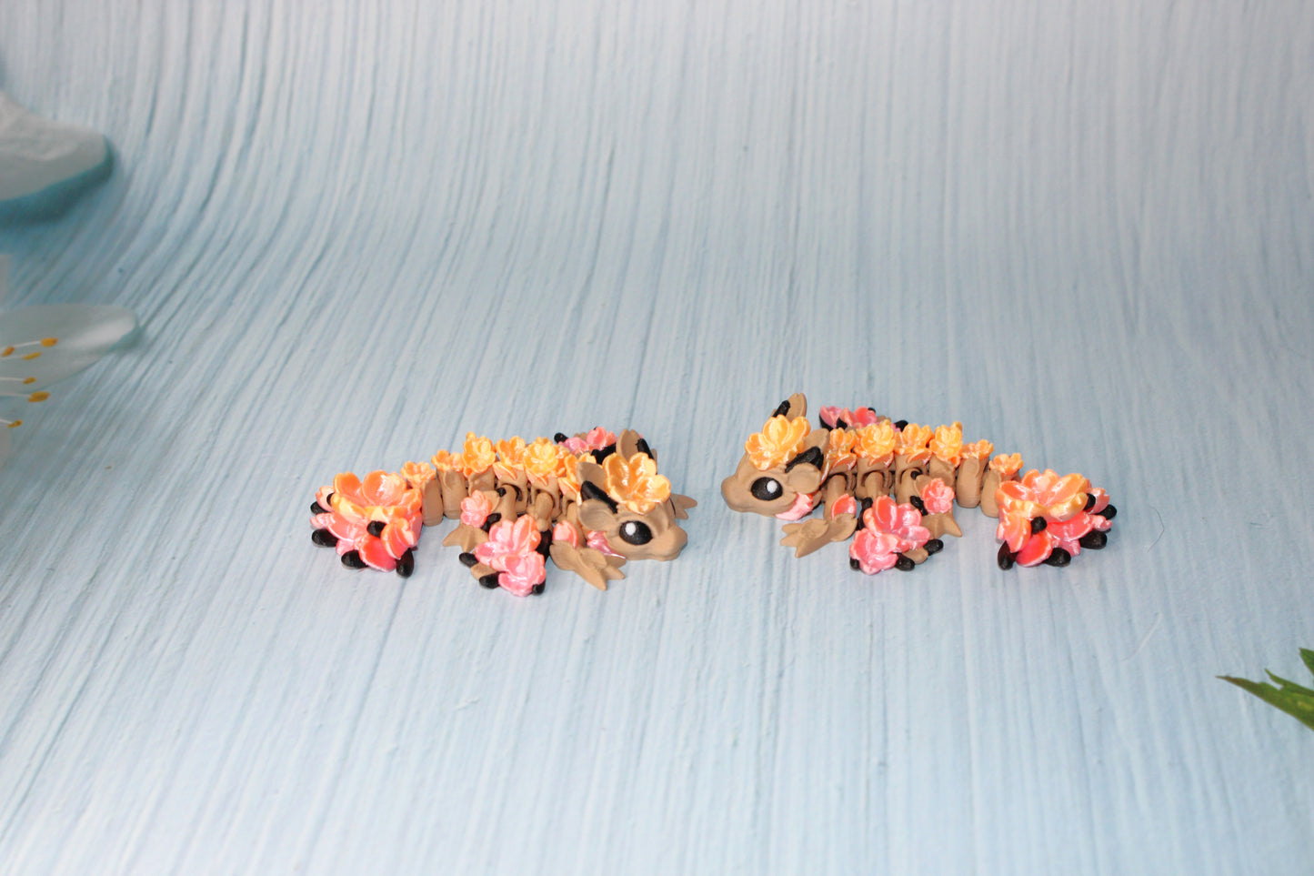 Tiny Cherry Blossom Dragon 4"Long - Wonderland 3D Printing 