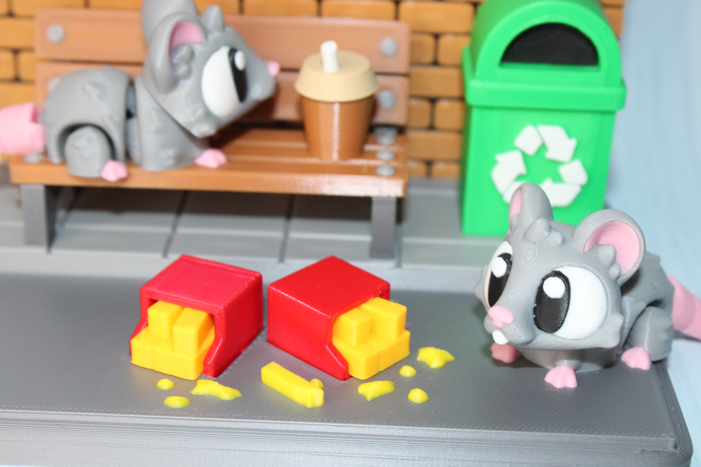 Street Rat Showcase- Everything Included - Wonderland 3D Printing 