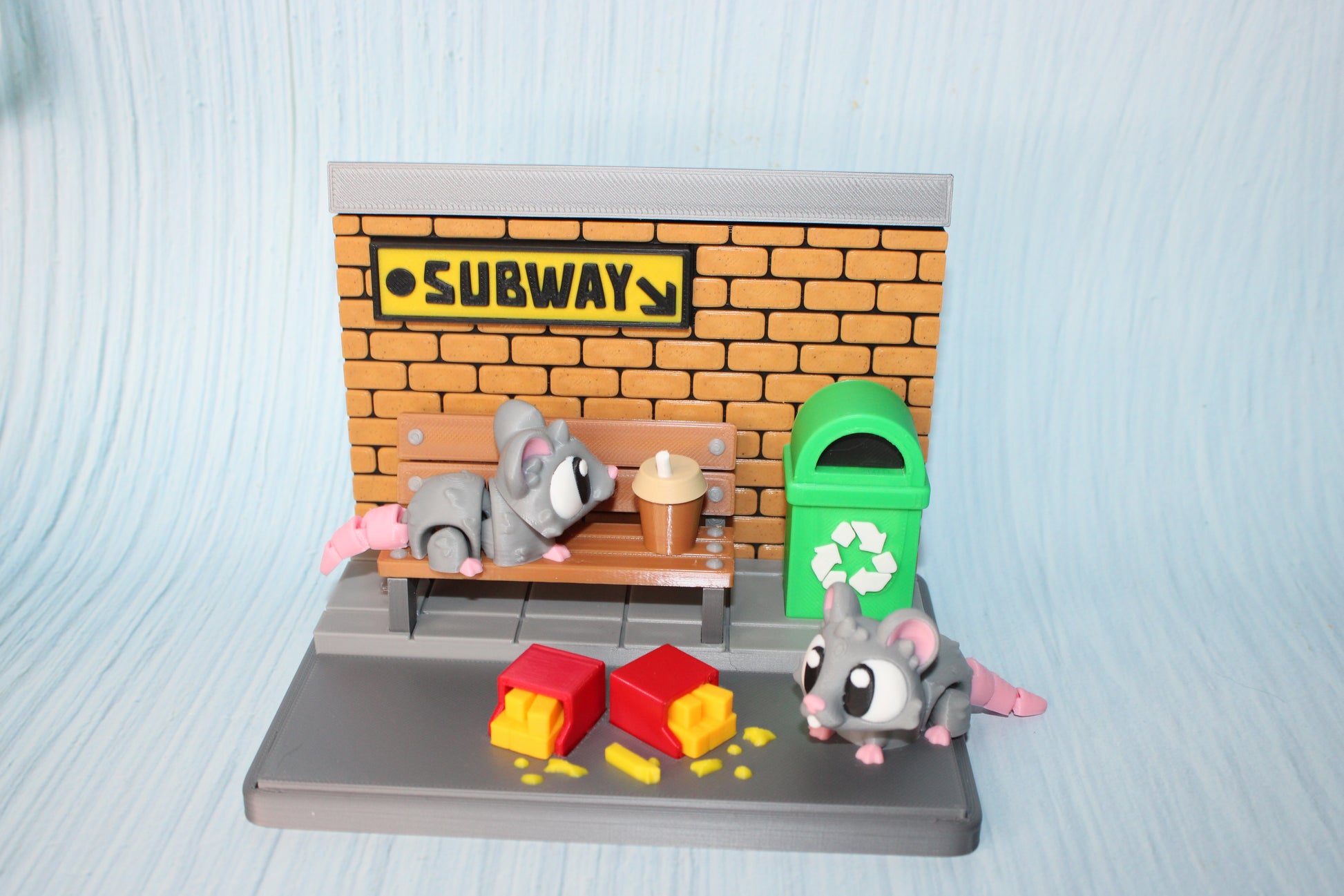 Street Rat Showcase- Everything Included - Wonderland 3D Printing 