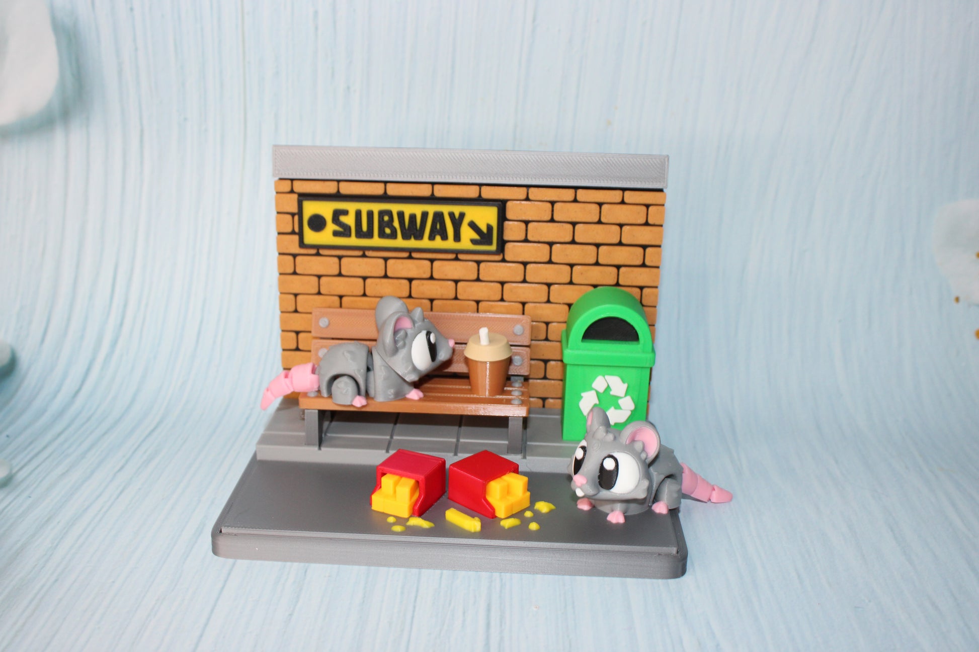 Street Rat Showcase- Everything Included - Wonderland 3D Printing 