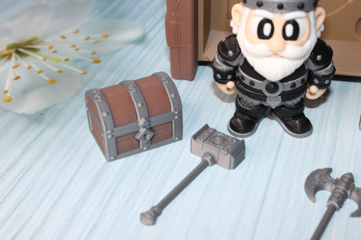 Viking Book Container- Everything Included!! - Wonderland 3D Printing 