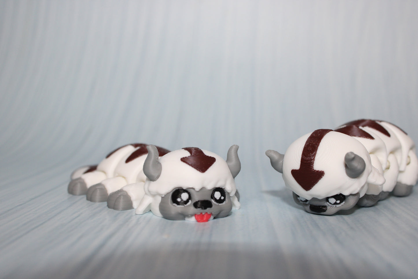 3D Printed Articulated Sky Bison 3" - Wonderland 3D Printing 