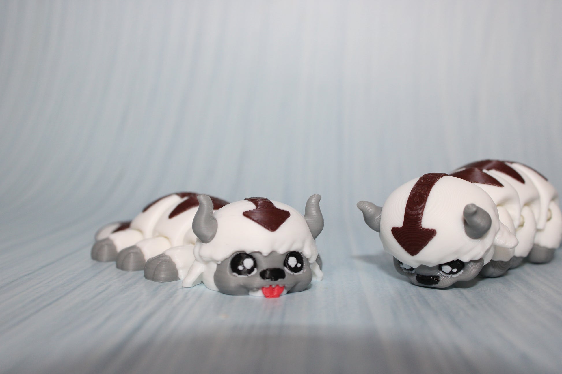 3D Printed Articulated Sky Bison 3" - Wonderland 3D Printing 