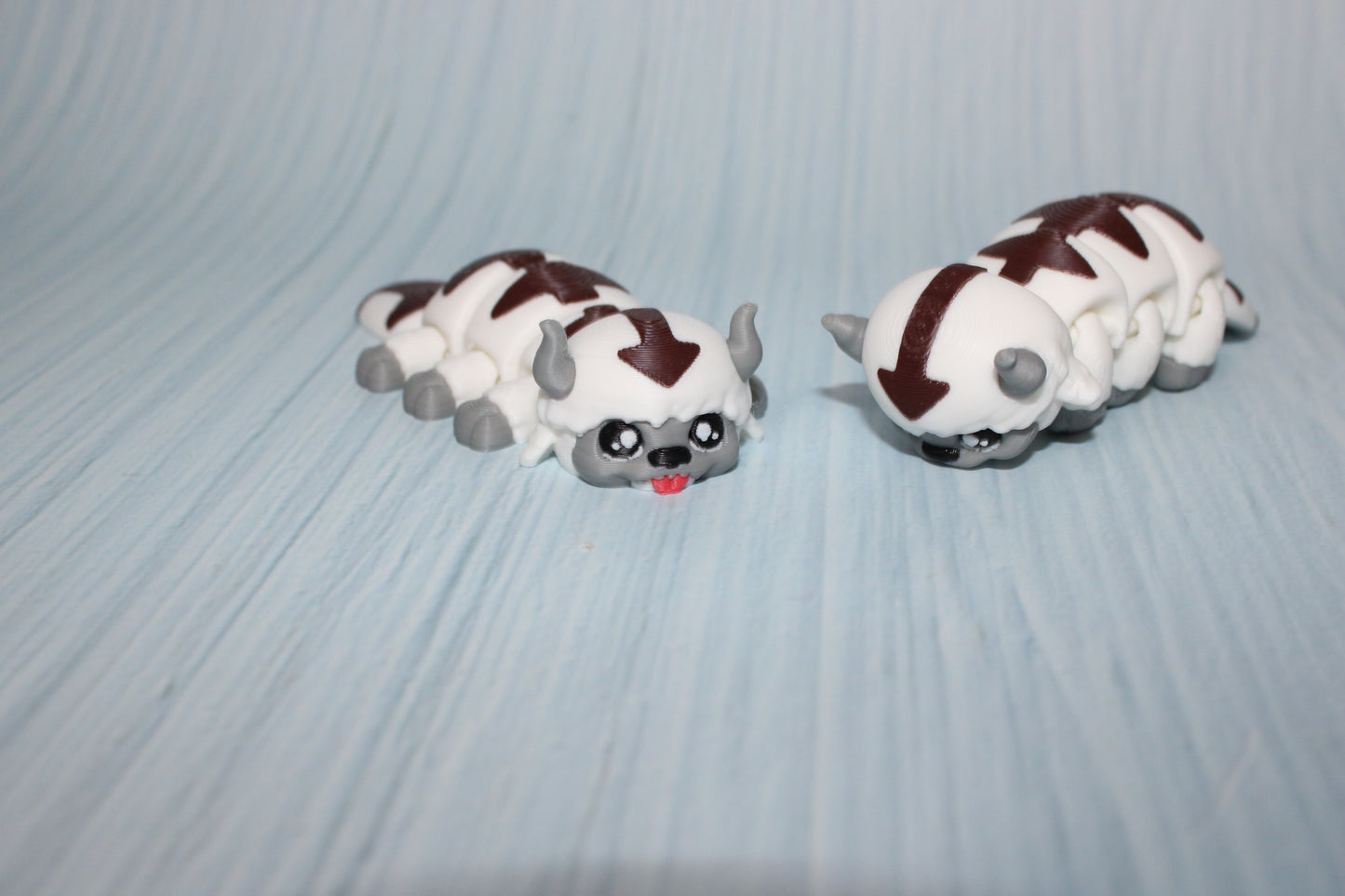 3D Printed Articulated Sky Bison 3" - Wonderland 3D Printing 