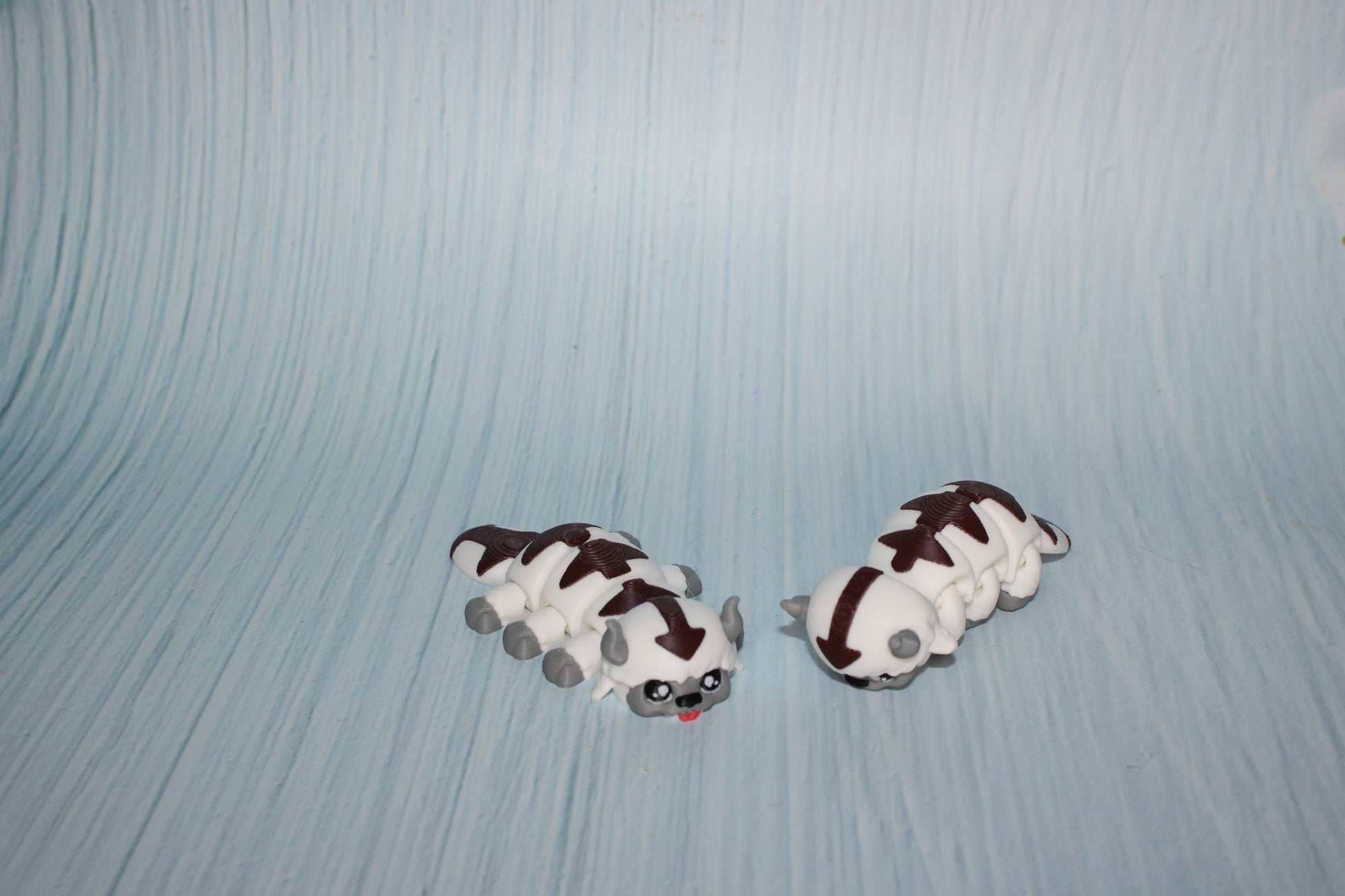 3D Printed Articulated Sky Bison 3" - Wonderland 3D Printing 