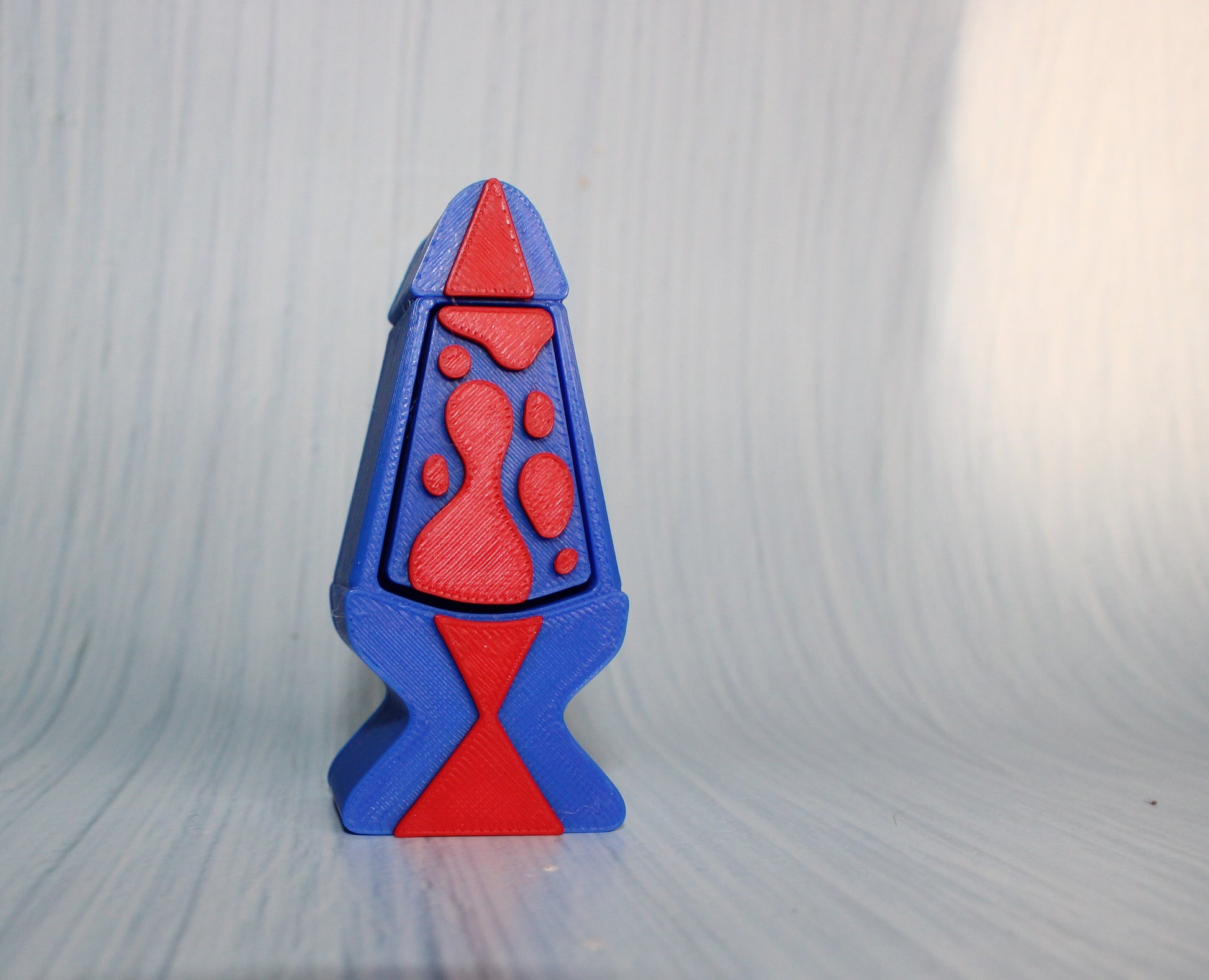 Lava Lamp Clickers 3d printed 3 inches tall all 3 included - Wonderland 3D Printing 