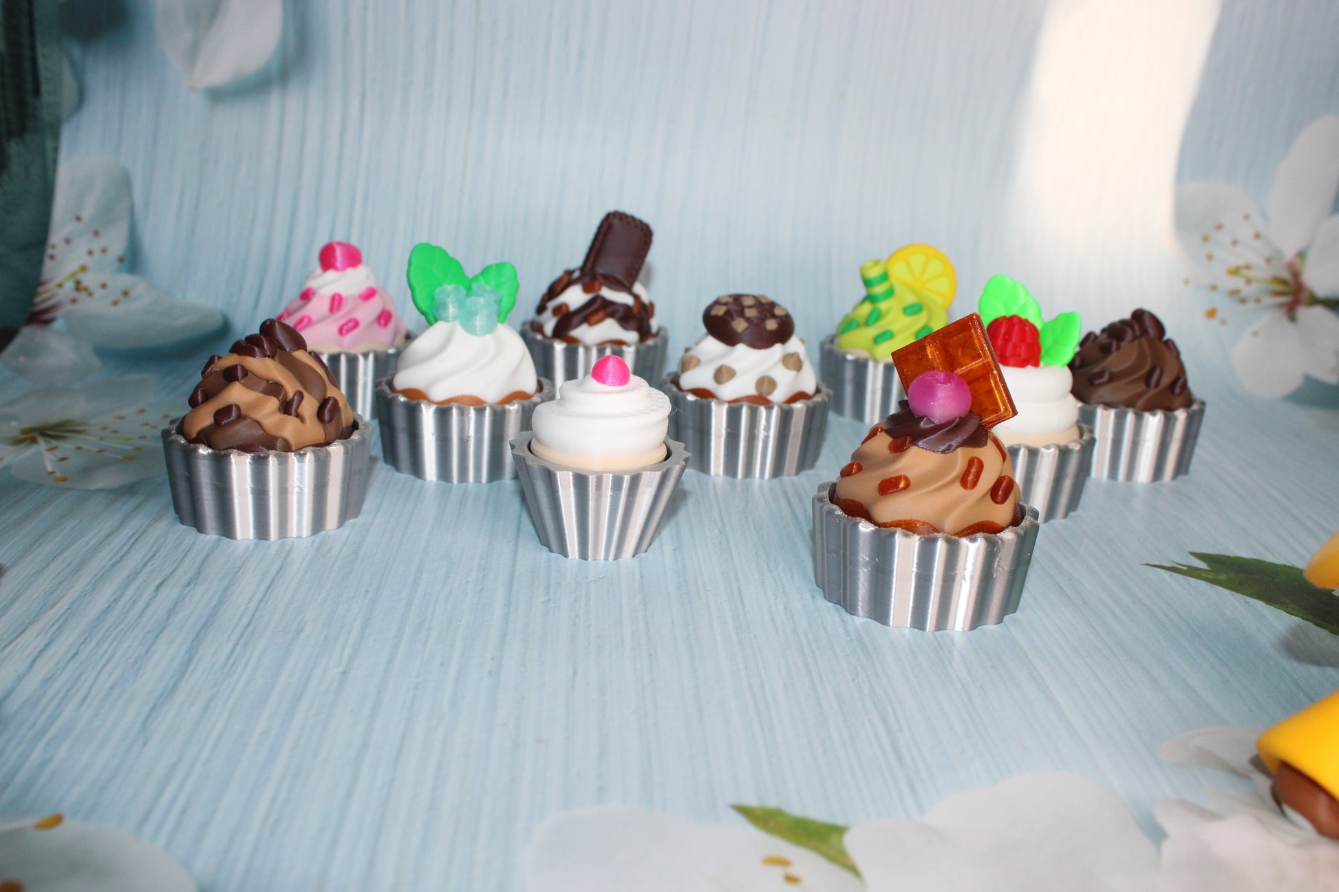 3D Printed Cupcake Clickers: Star Mouse, Sugar Paws Designs - Wonderland 3D Printing 