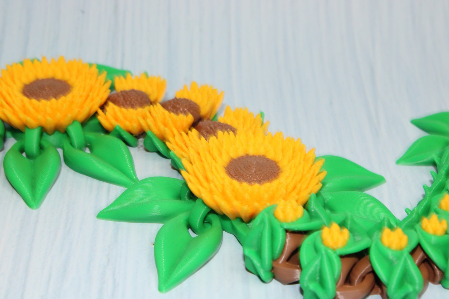 3D Printed Sunflower Dragon-20" - Wonderland 3D Printing 