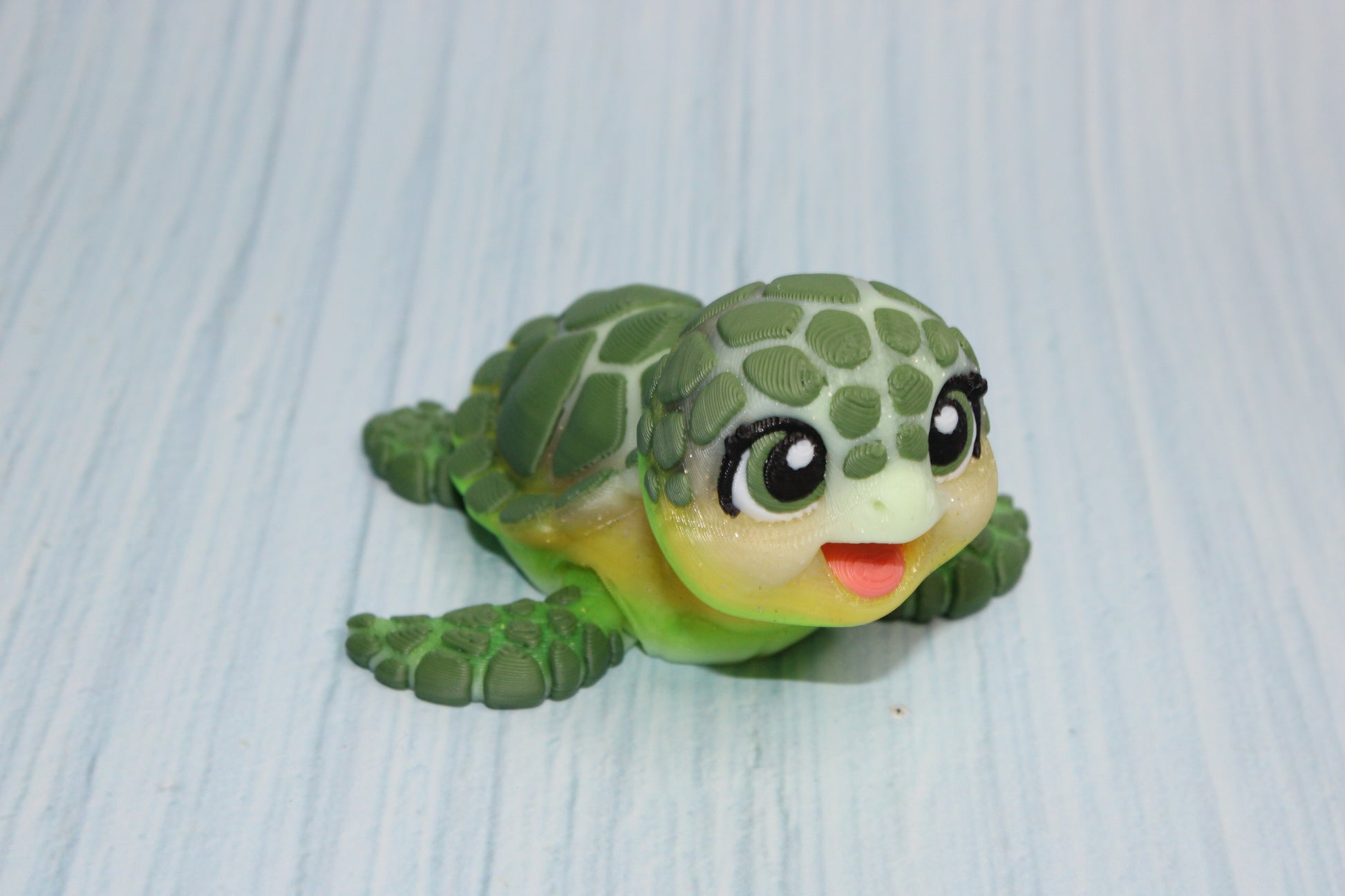 Baby Turtle 3" 3d printed - Wonderland 3D Printing 