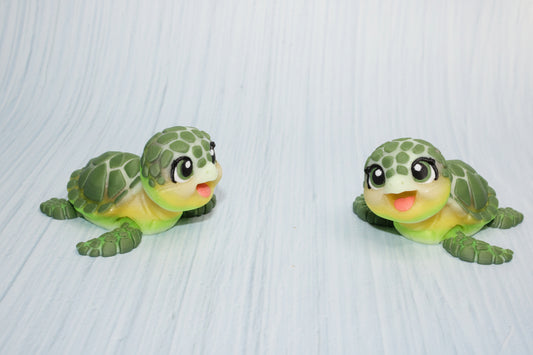 Baby Turtle 3" 3d printed - Wonderland 3D Printing 