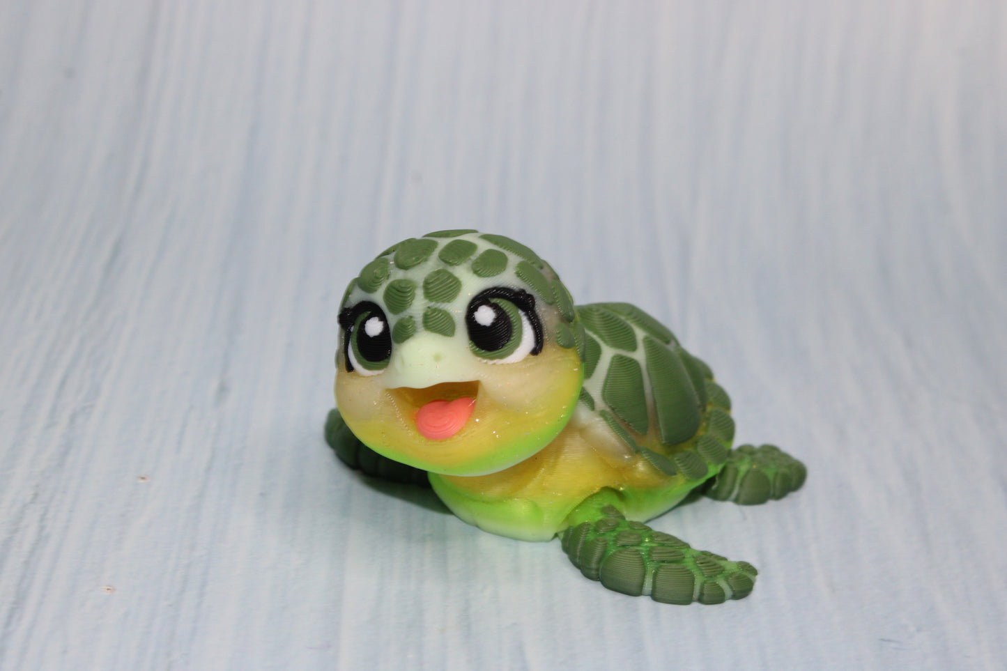 Baby Turtle 3" 3d printed - Wonderland 3D Printing 