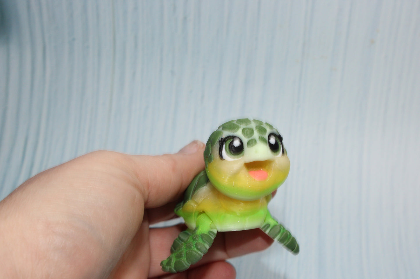 Baby Turtle 3" 3d printed - Wonderland 3D Printing 