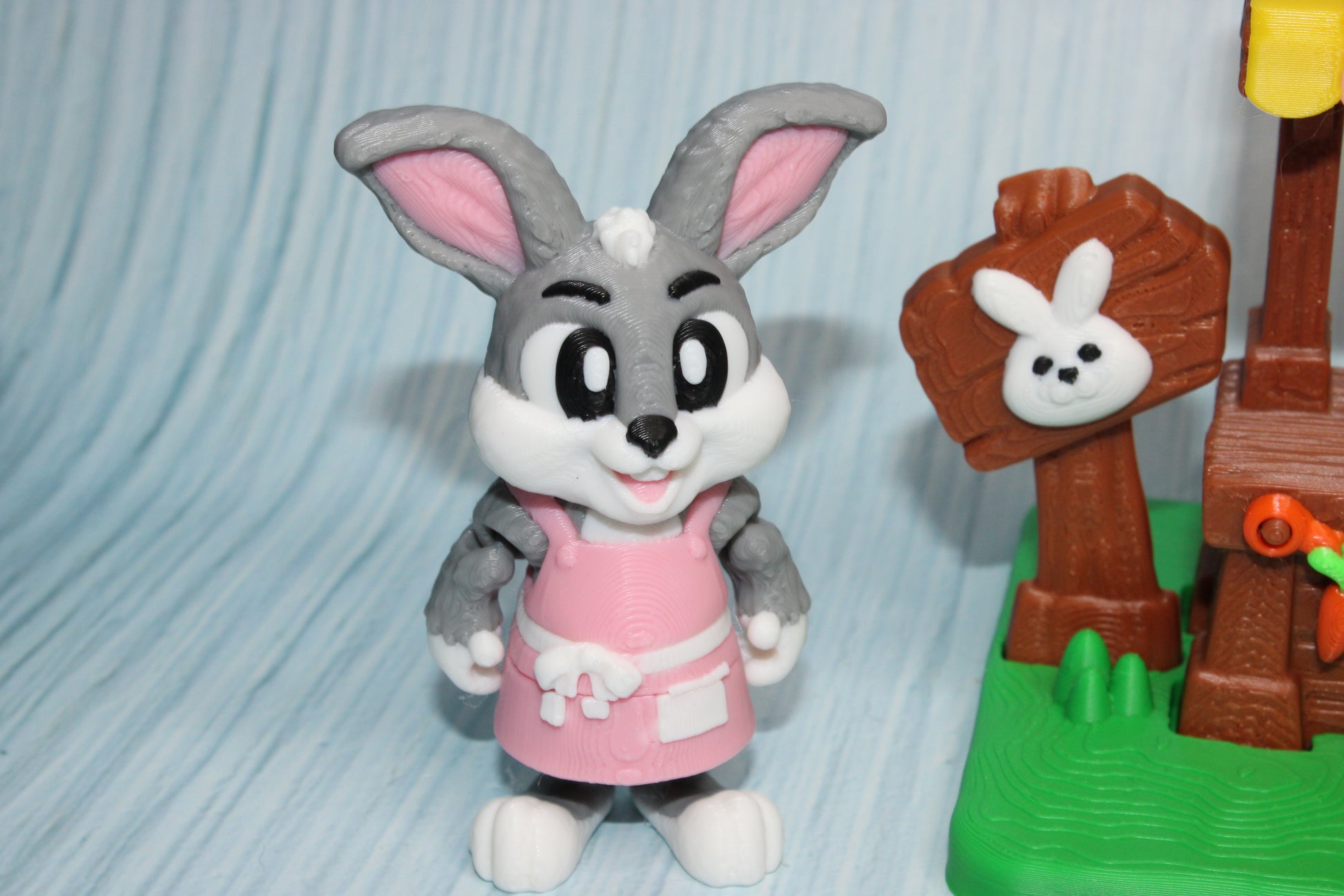 Easter Market Playset 2 Everything Included - Wonderland 3D Printing 
