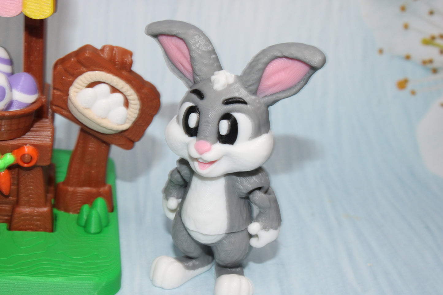Easter Market Playset 2 Everything Included - Wonderland 3D Printing 