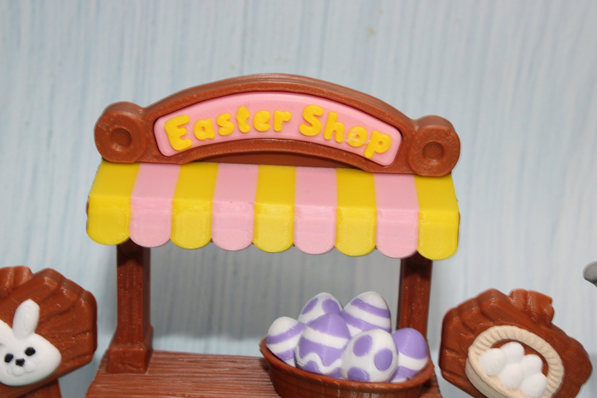 Easter Market Playset 2 Everything Included - Wonderland 3D Printing 
