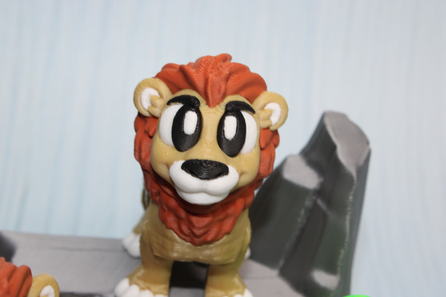 Lion Playset 2 Lions Included - Wonderland 3D Printing 