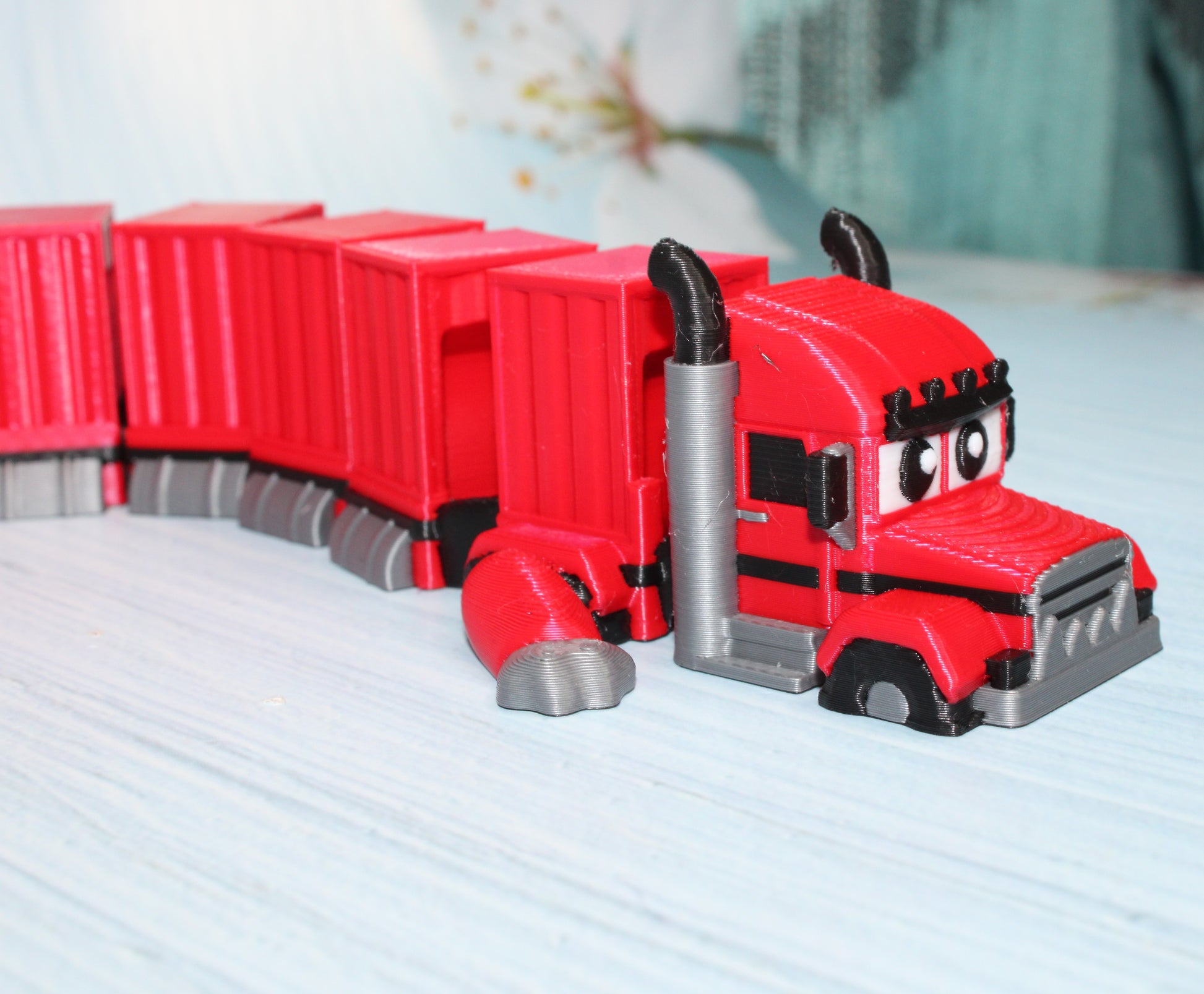 Semi Truck Dragon 7" - Wonderland 3D Printing 