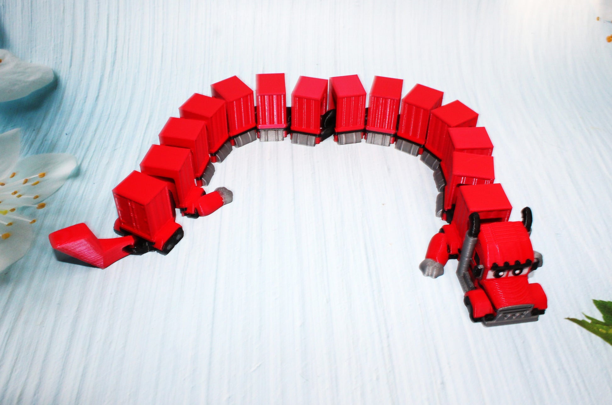 Semi Truck Dragon 7" - Wonderland 3D Printing 
