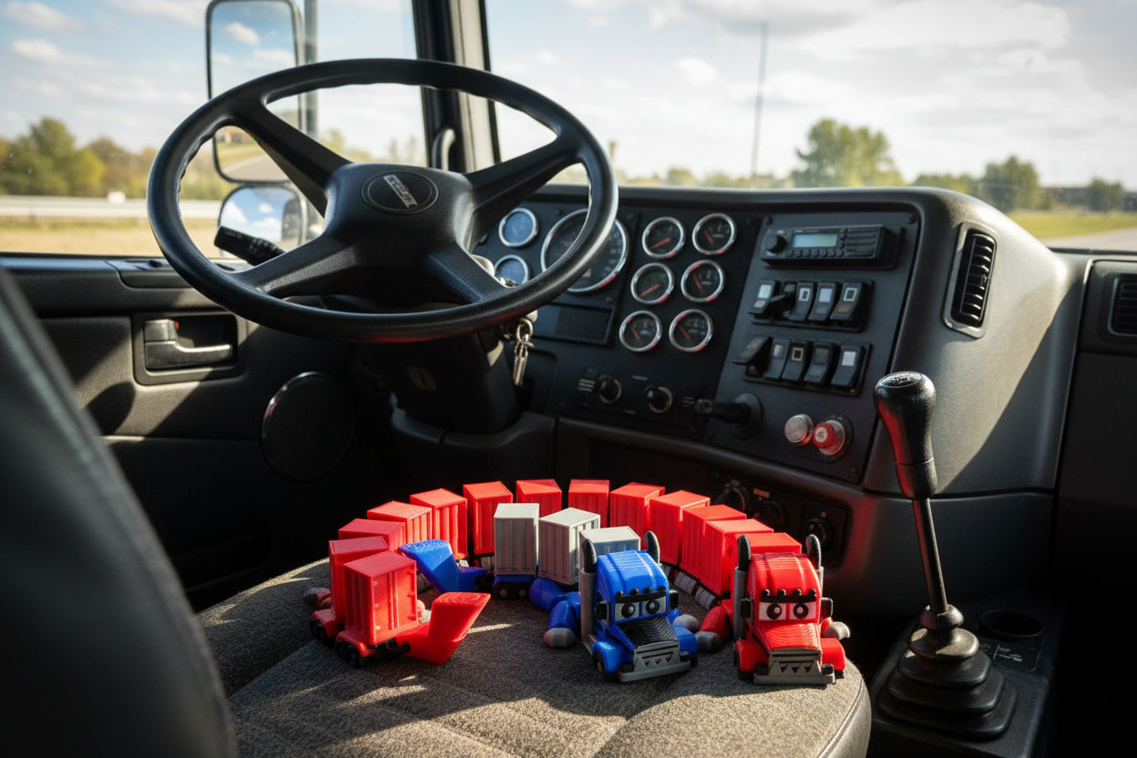 Semi Truck Dragon 7" - Wonderland 3D Printing 