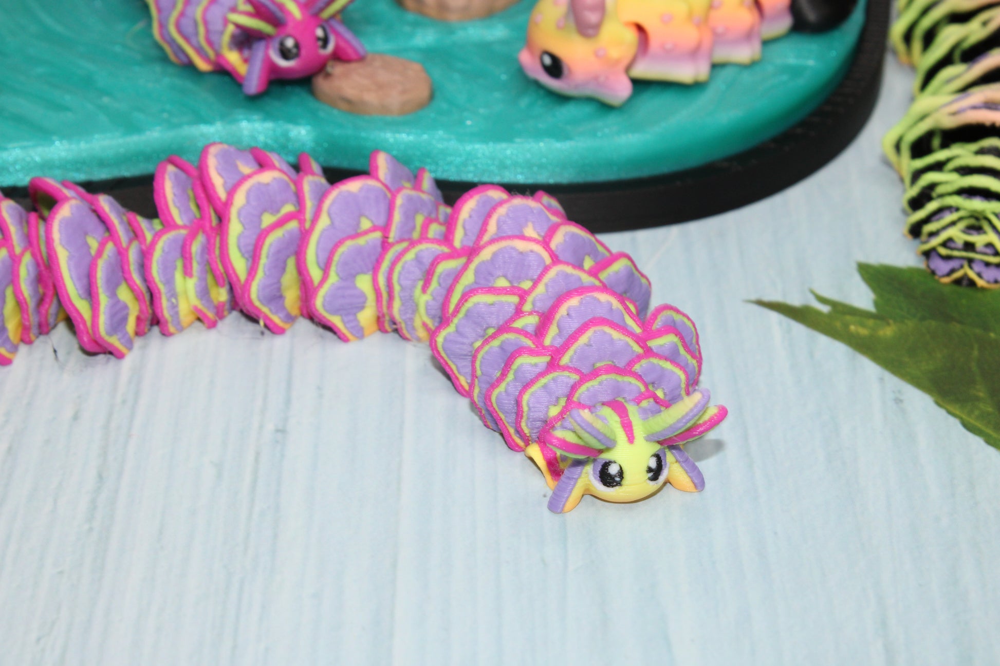 3d printed Sea Slug Playset - Wonderland 3D Printing 