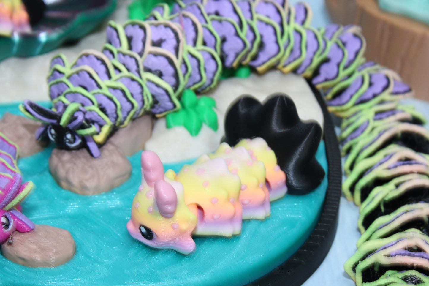 3d printed Sea Slug Playset - Wonderland 3D Printing 