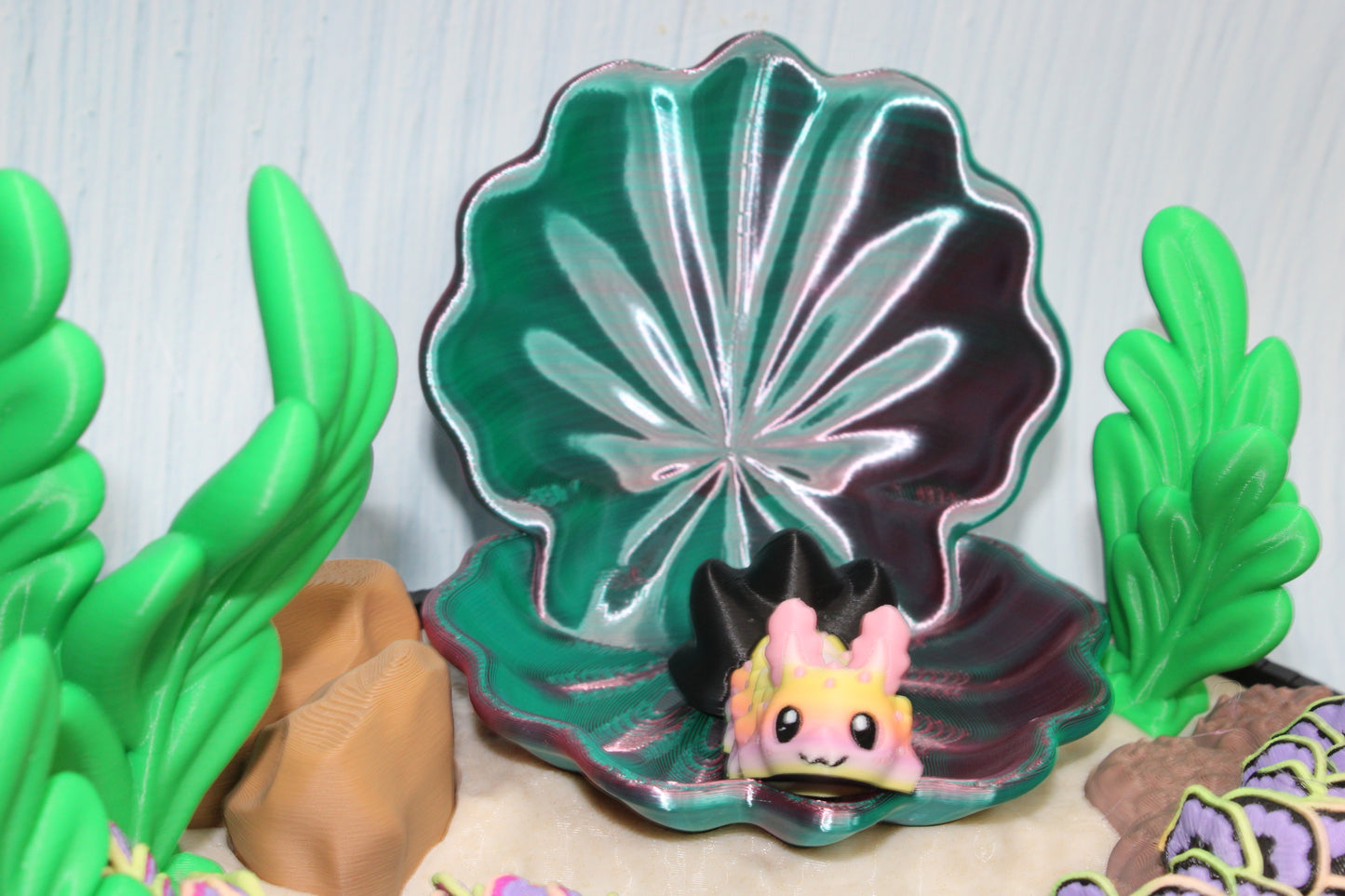 3d printed Sea Slug Playset - Wonderland 3D Printing 