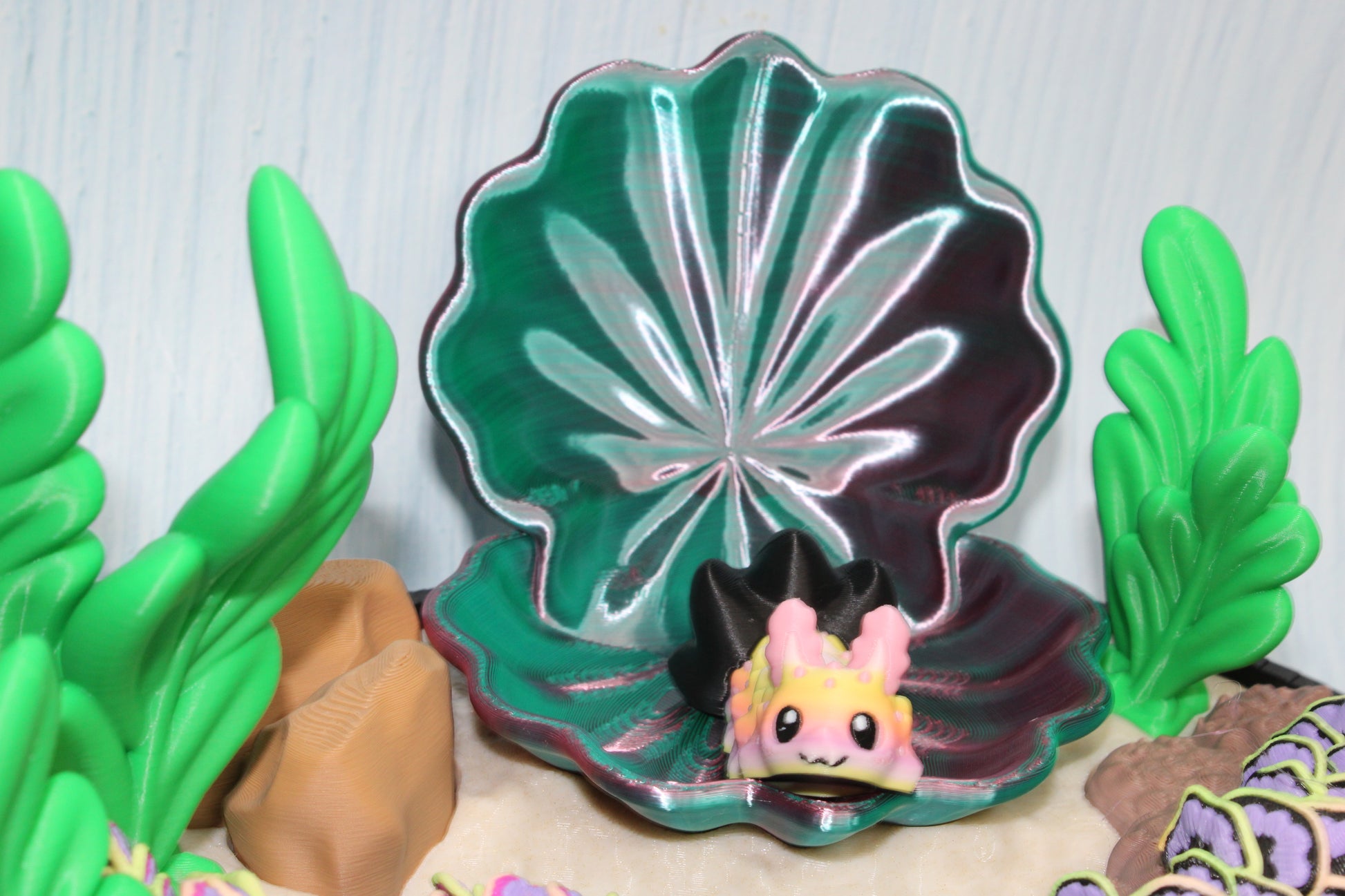 3d printed Sea Slug Playset - Wonderland 3D Printing 