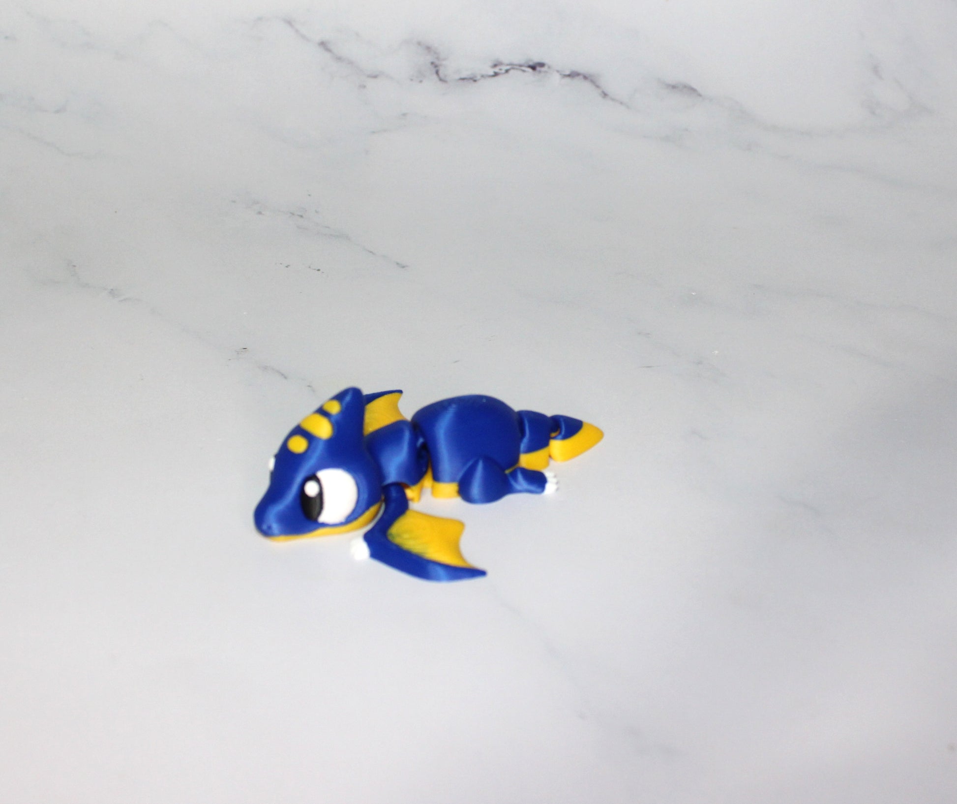 Mini Dinosaurs 3 inches long-3D Printed Articulated Figurine Fidget Toy-Bag Charm Options - Wonderland 3D Printing 