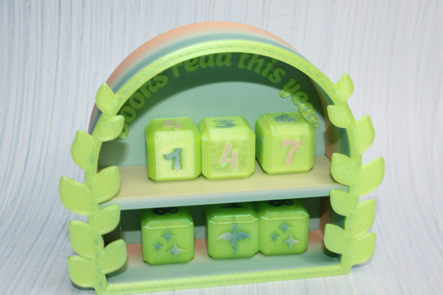 3d printed Book Tracker - Wonderland 3D Printing 