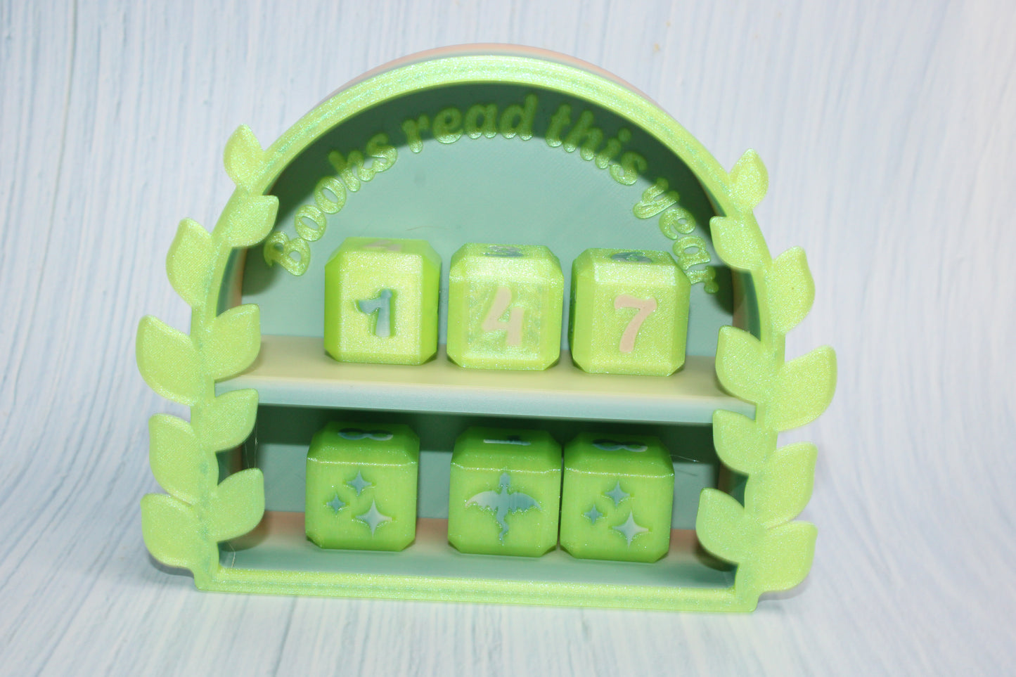 3d printed Book Tracker - Wonderland 3D Printing 