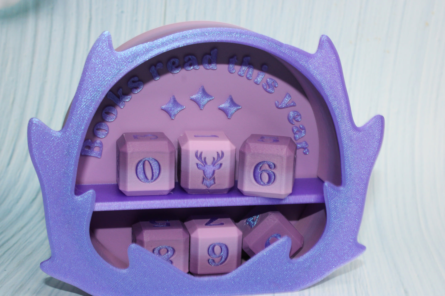 3d printed Book Tracker - Wonderland 3D Printing 